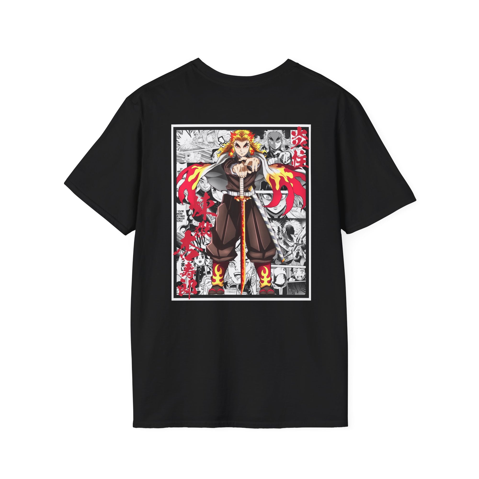 Camiseta informal Kyojuro Rengoku (DEMON SLAYER)