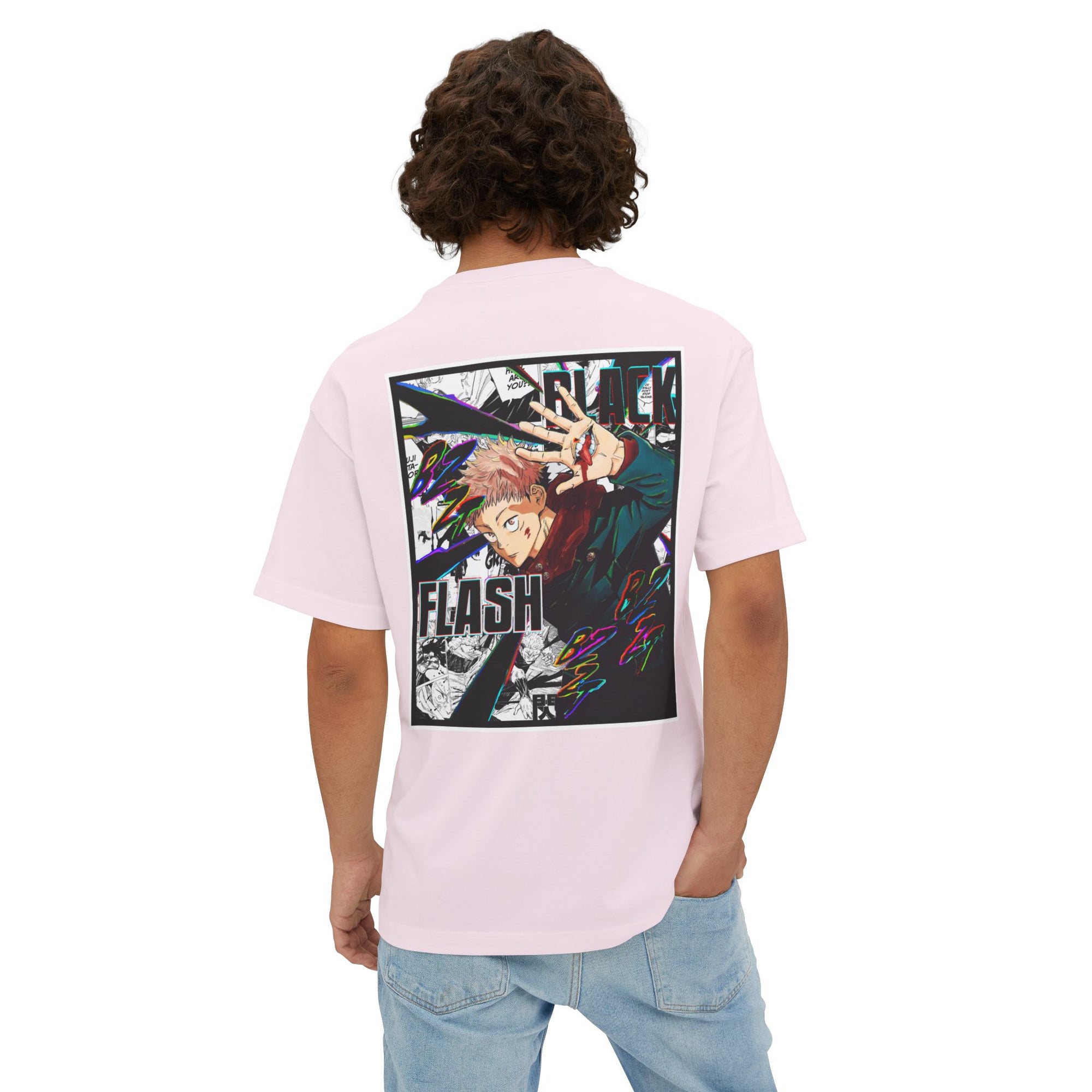 Camiseta extragrande Yuji Itadori (JUJUTSU KAISEN)