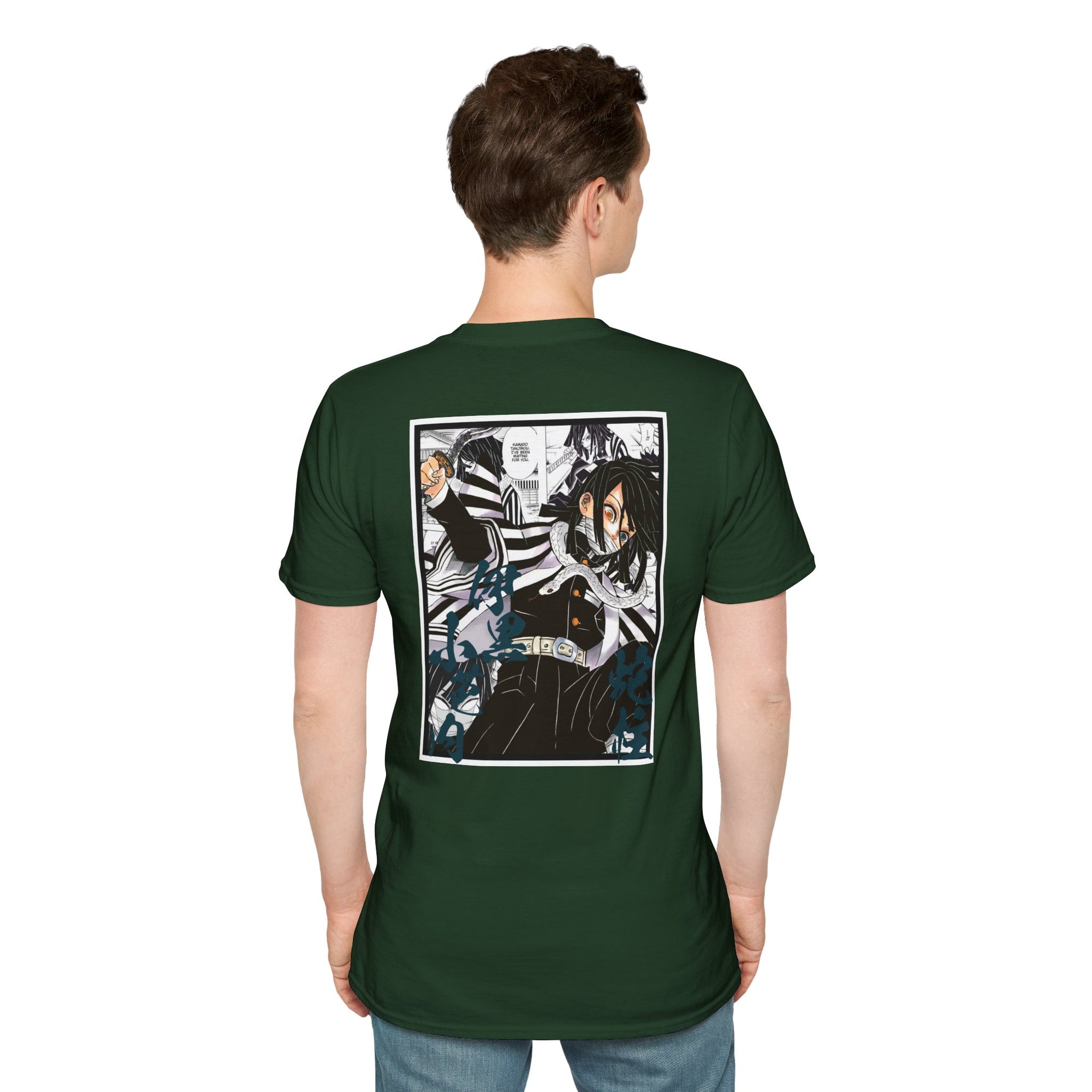 Camiseta informal Obanai Iguro (DEMON SLAYER)