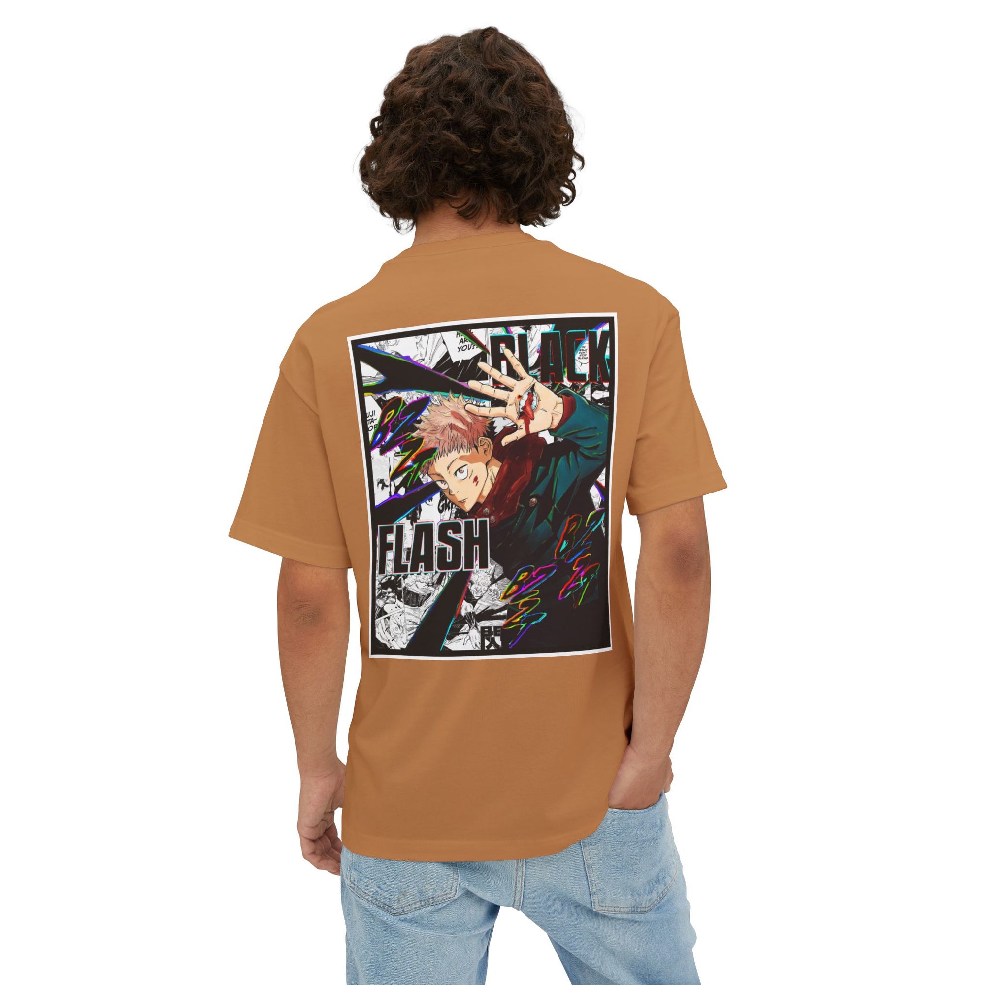 Camiseta extragrande Yuji Itadori (JUJUTSU KAISEN)