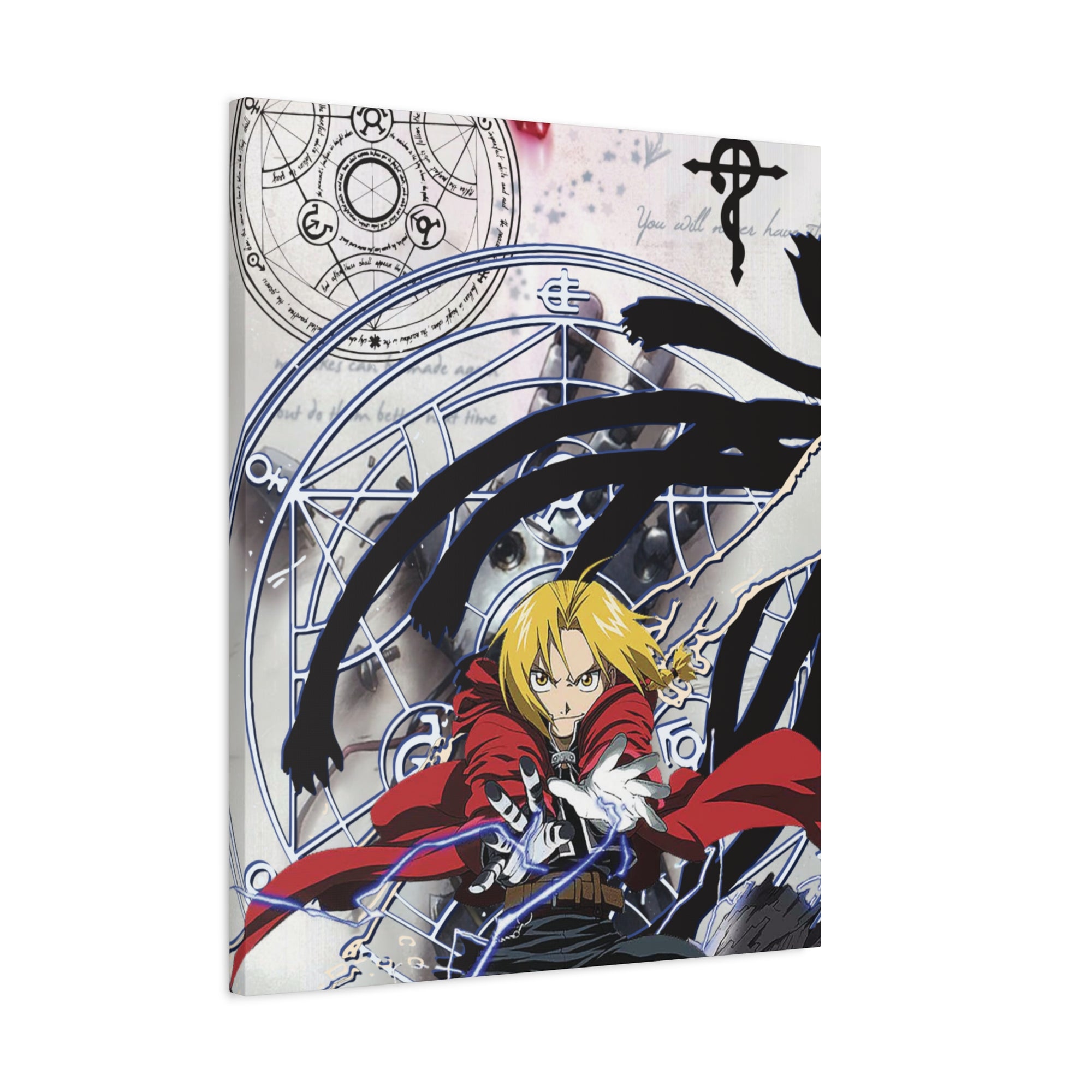Edward Elric (Fullmetal) 24 x 30in Canvas