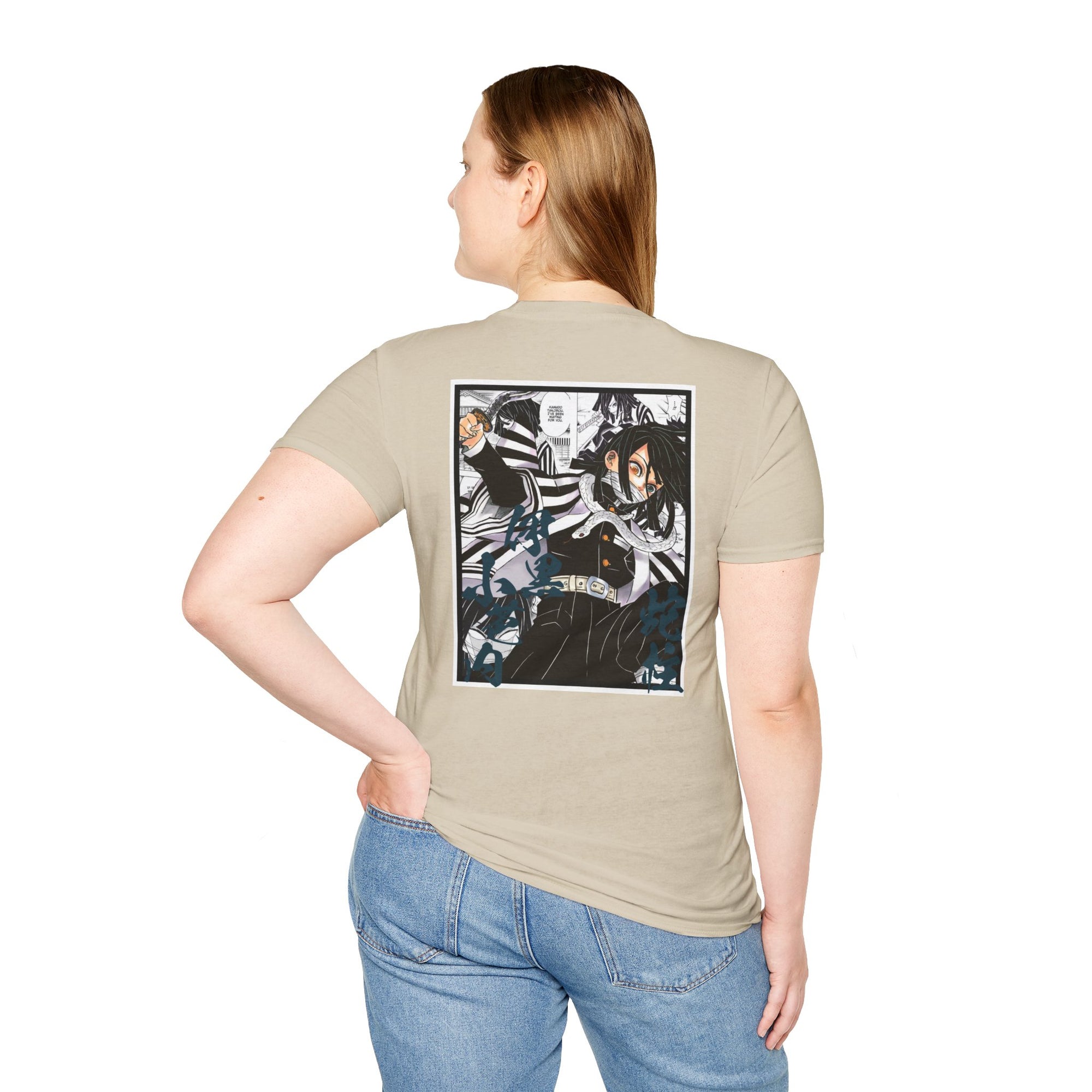 Camiseta informal Obanai Iguro (DEMON SLAYER)
