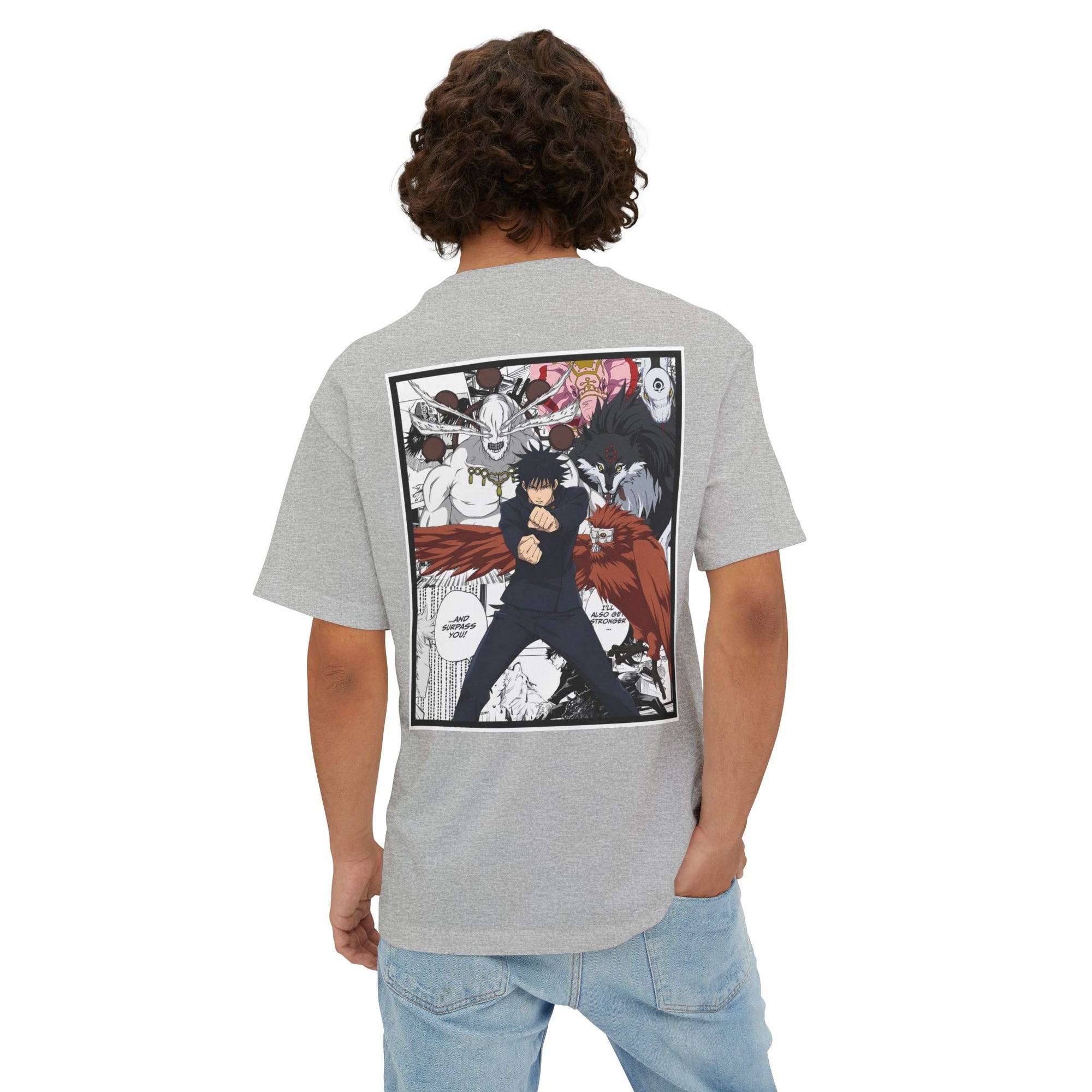 Camiseta extragrande de Megumi Fushiguro (JUJUTSU KAISEN)