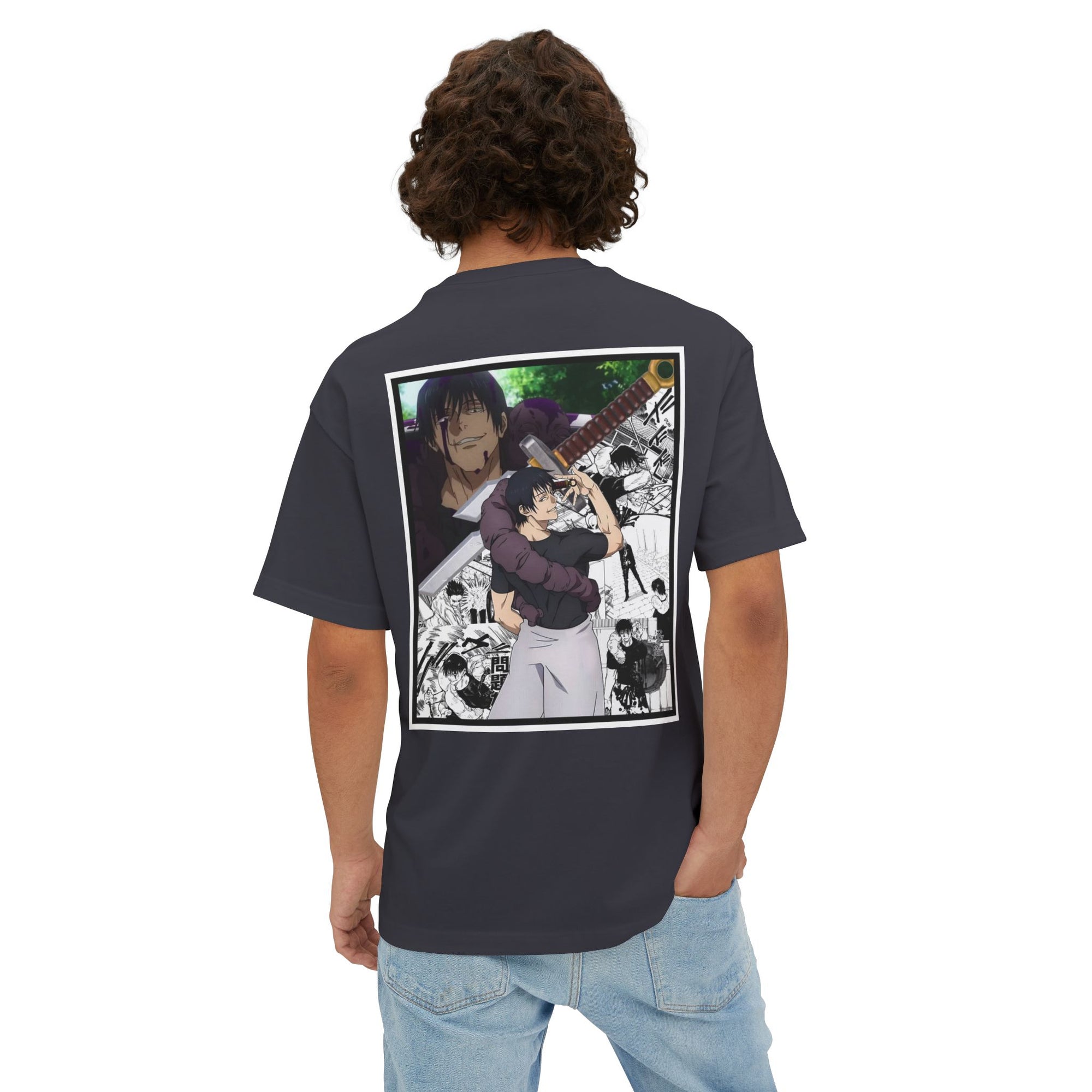 Camiseta extragrande Toji Fushiguro (JUJUTSU KAISEN)