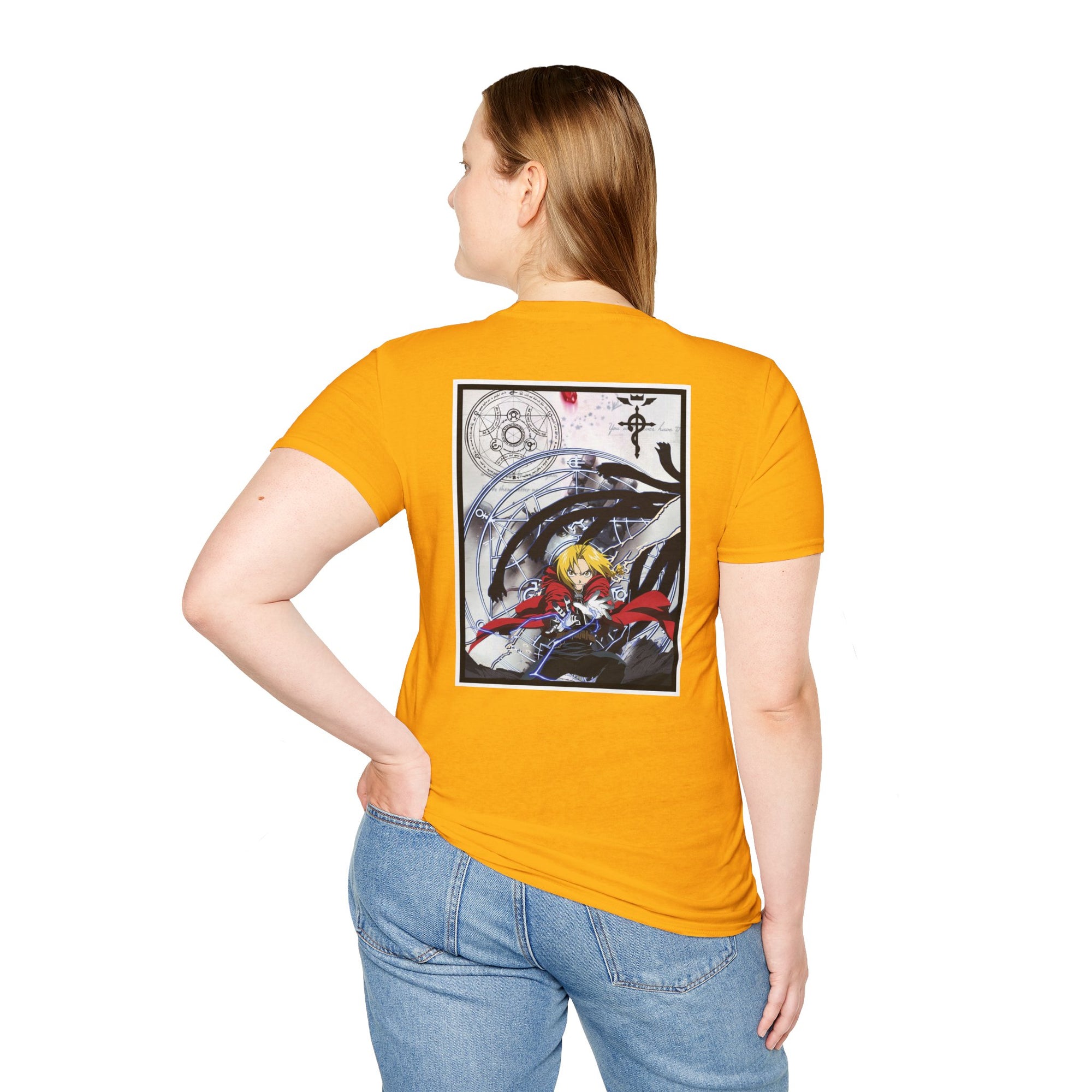 Camiseta informal de Edward Elric (FULLMETAL)