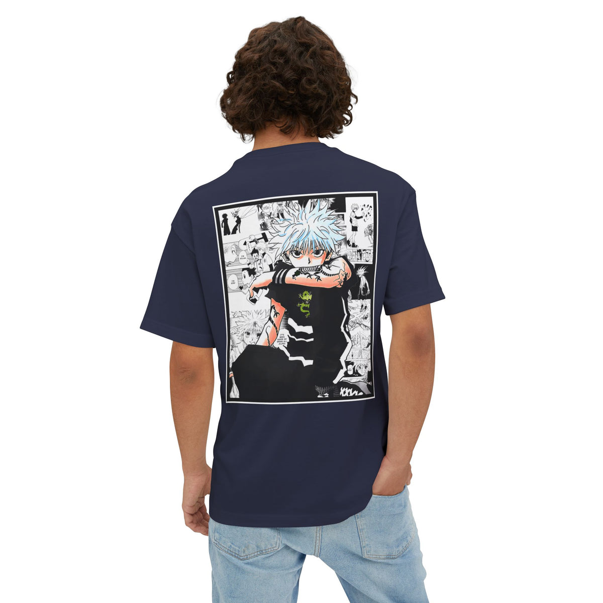 Killua Zoldych (HunterXHunter) Premium Oversized Tee