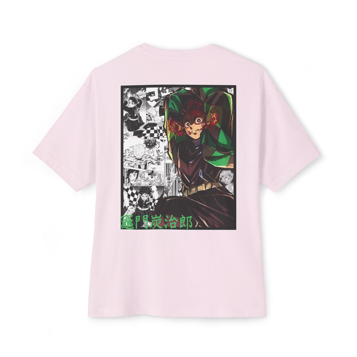 Camiseta extragrande de Tanjiro Kamado (DEMON SLAYER)