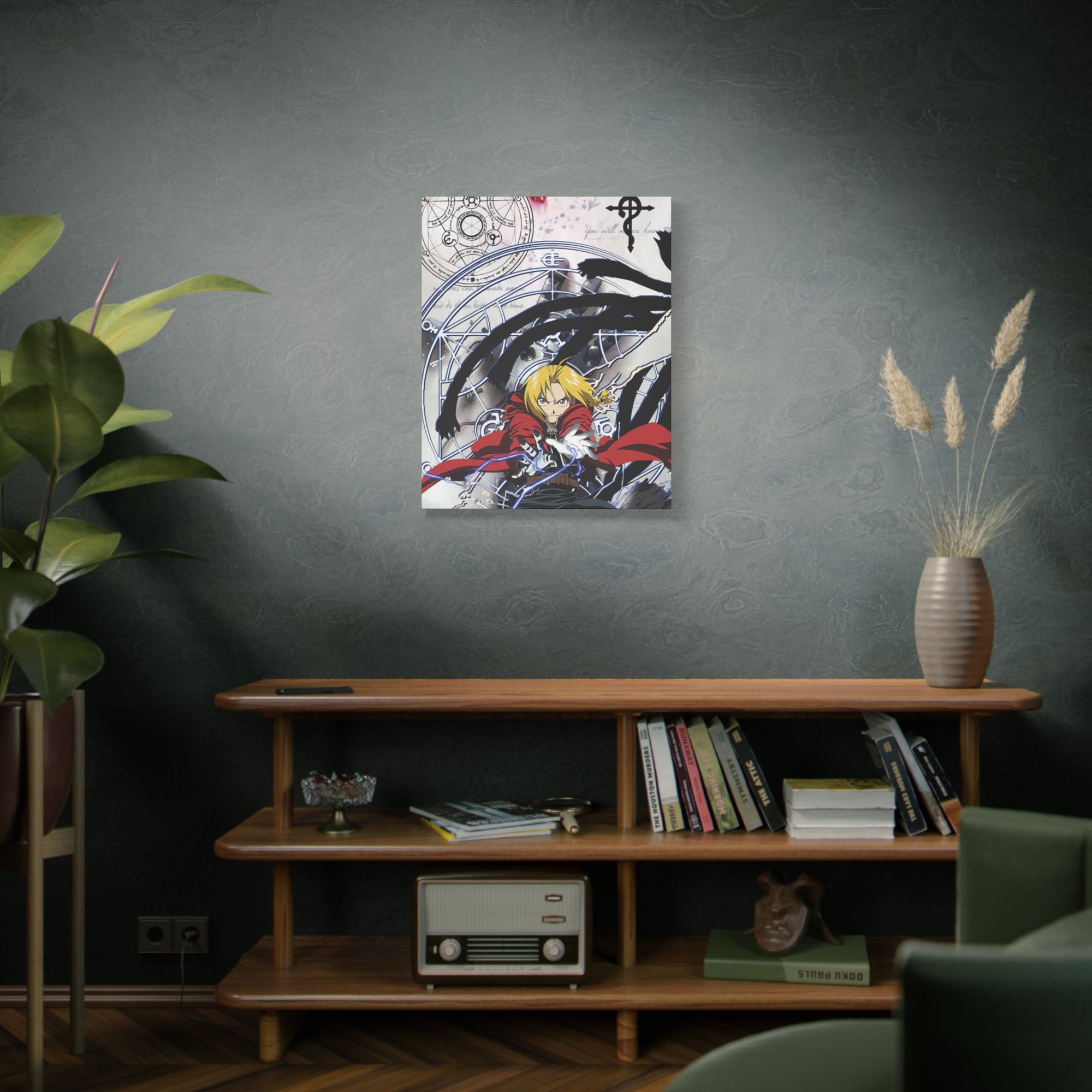 Edward Elric (Fullmetal) 24 x 30in Canvas