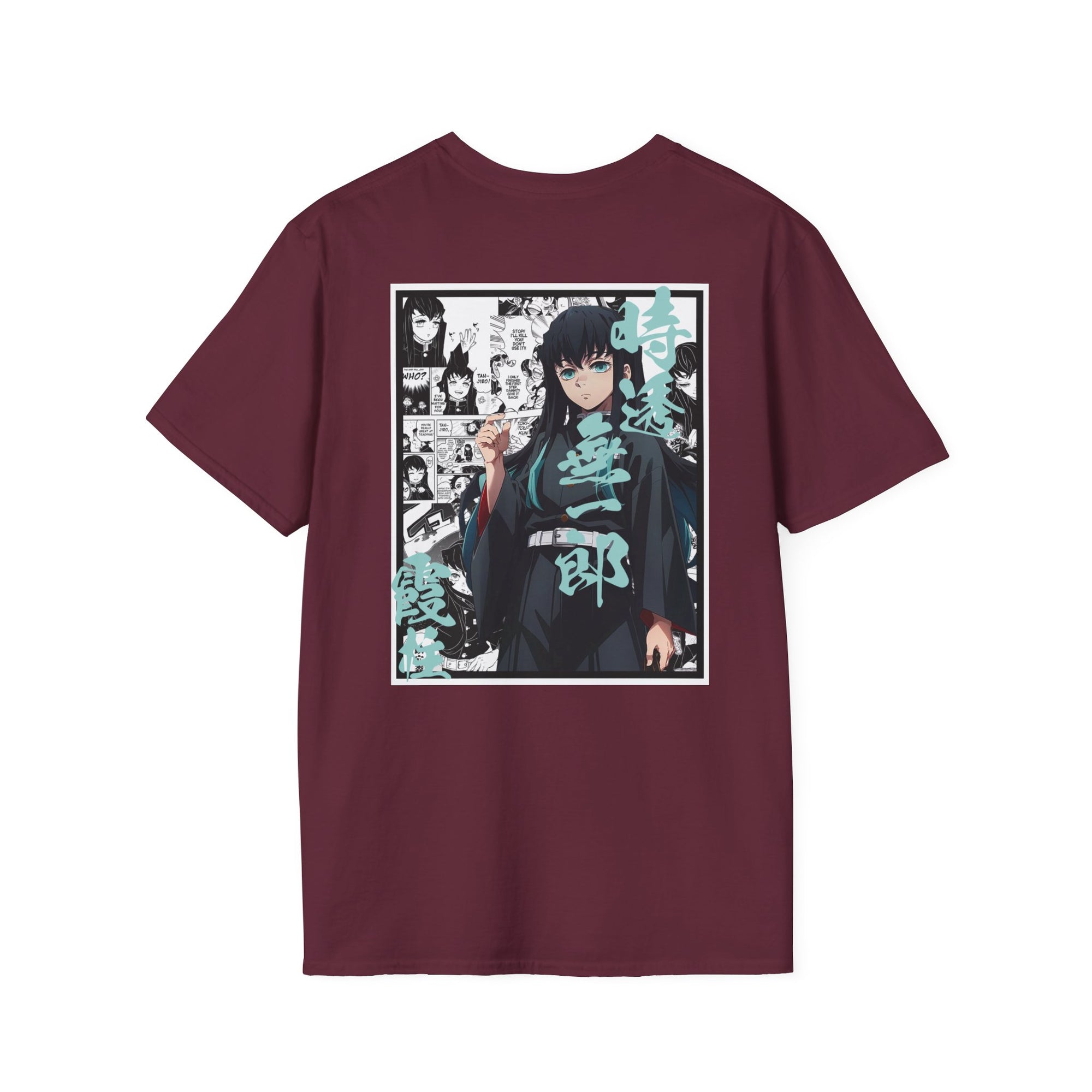 Camiseta informal de Muichiro Tokito (DEMON SLAYER)
