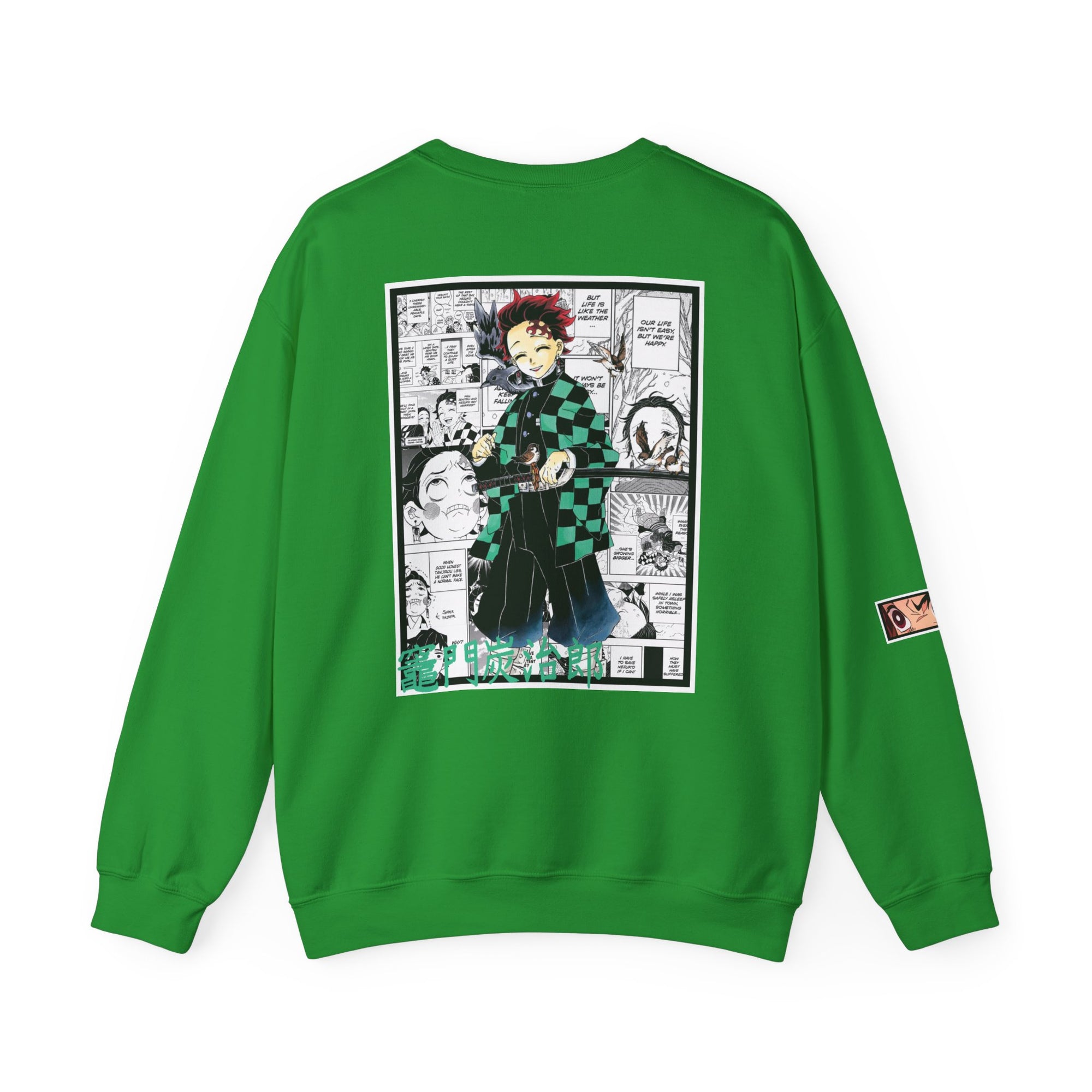 Sudadera con cuello redondo de Tanjiro Kamado (DEMON SLAYER)