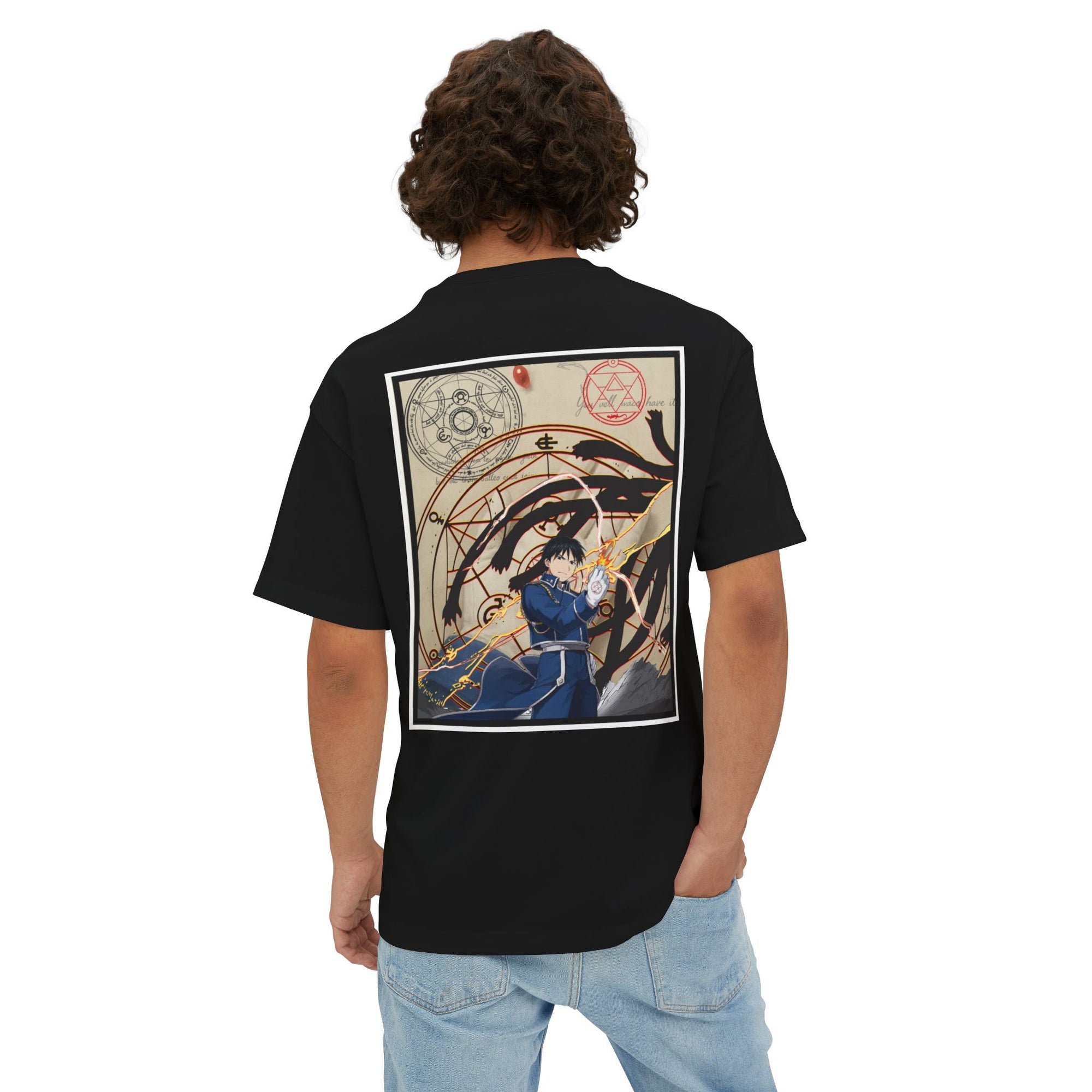 Roy Mustang (FULLMETAL) Premiun Oversized Tee