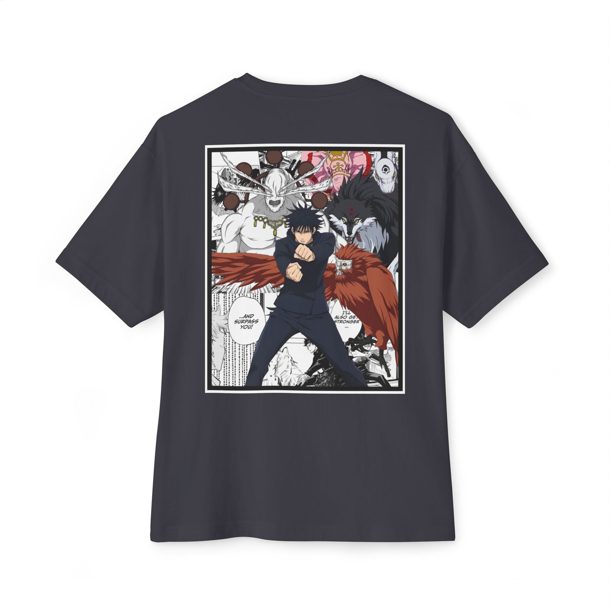 Camiseta extragrande de Megumi Fushiguro (JUJUTSU KAISEN)