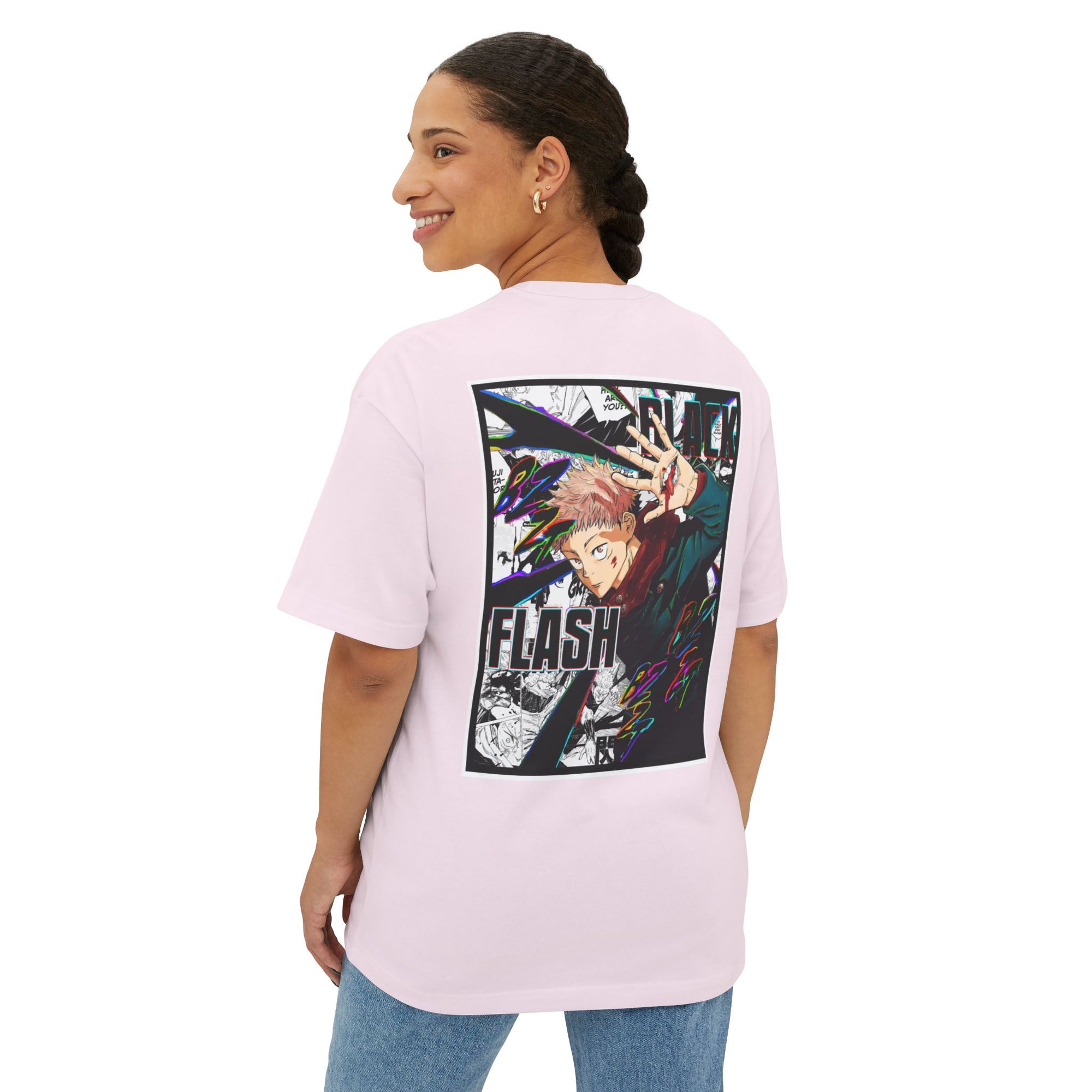 Camiseta extragrande Yuji Itadori (JUJUTSU KAISEN)