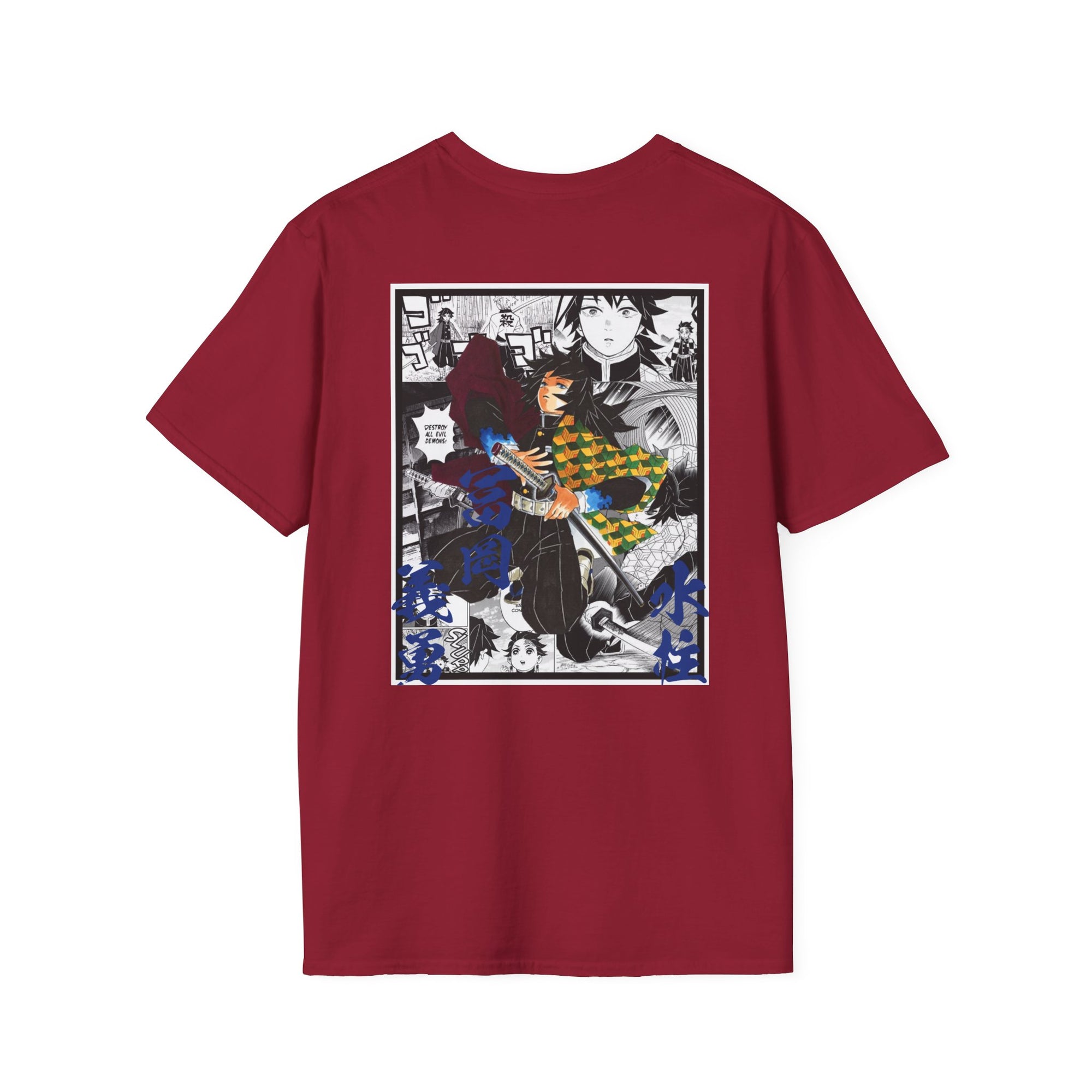 Camiseta informal Giyu Tomioka (DEMON SLAYER)