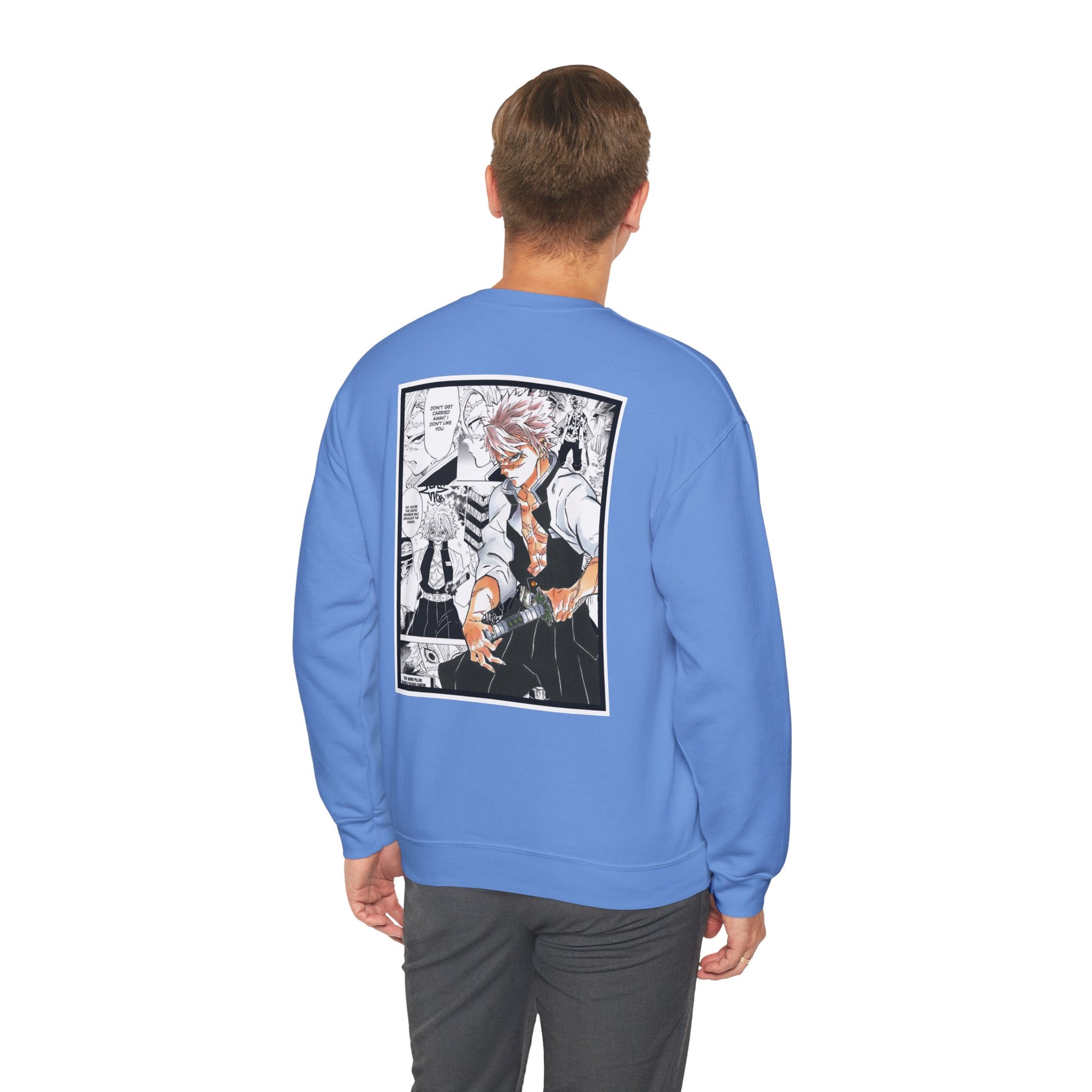 Sudadera con cuello redondo Sanemi Shinazugawa (DEMON SLAYER)