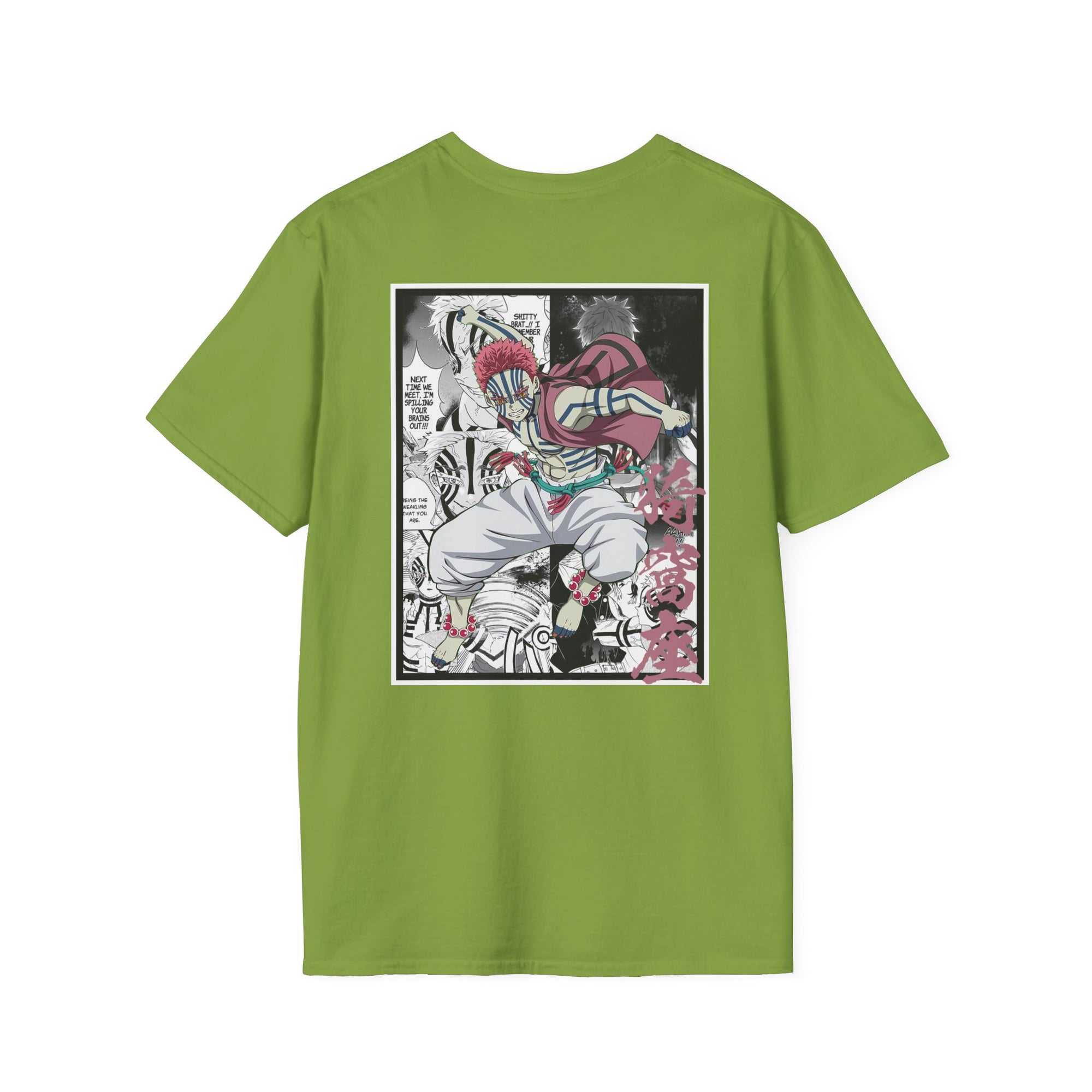 Camiseta informal de Akaza (DEMON SLAYER)