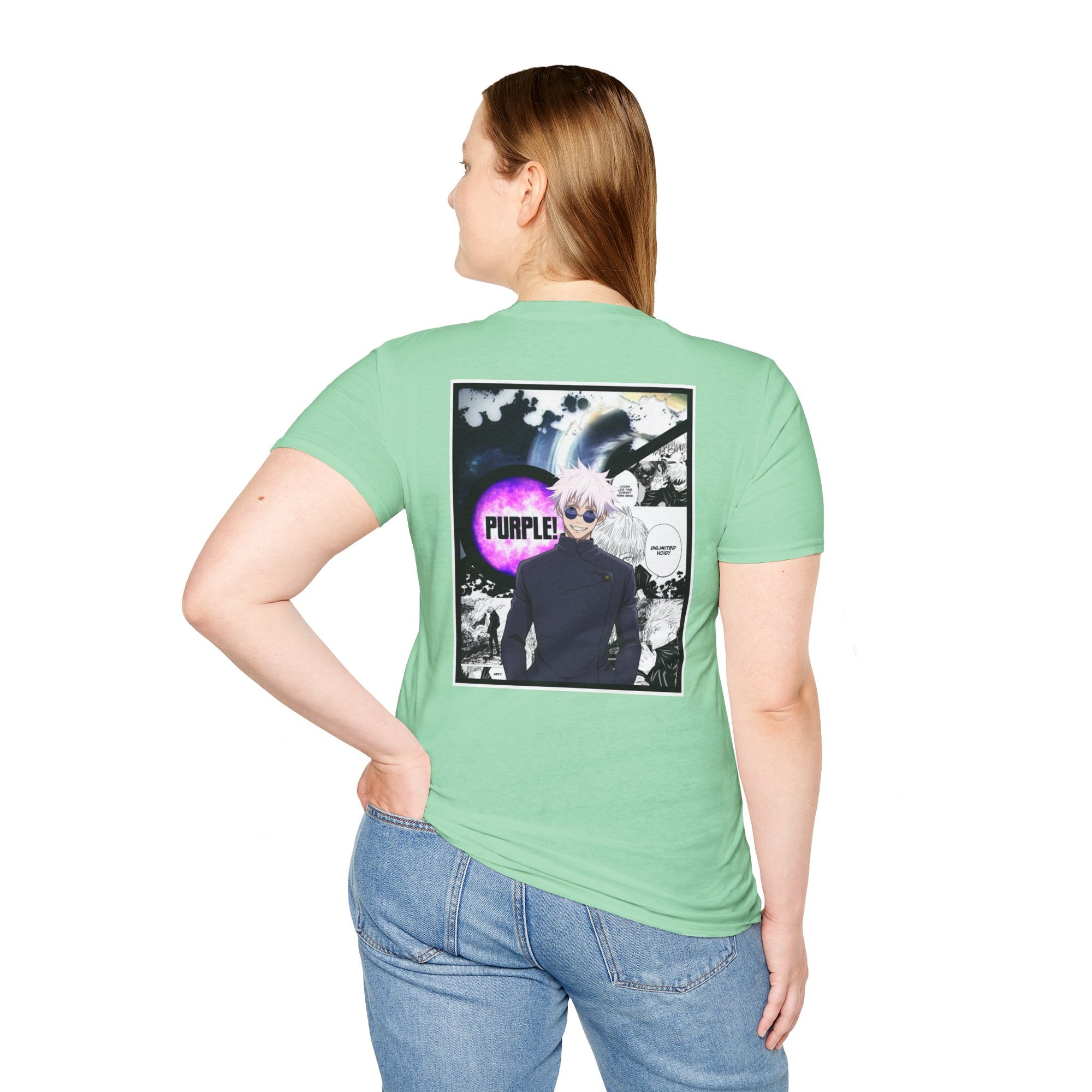 Camiseta informal Satoru Gojo (JUJUTSU KAISEN)