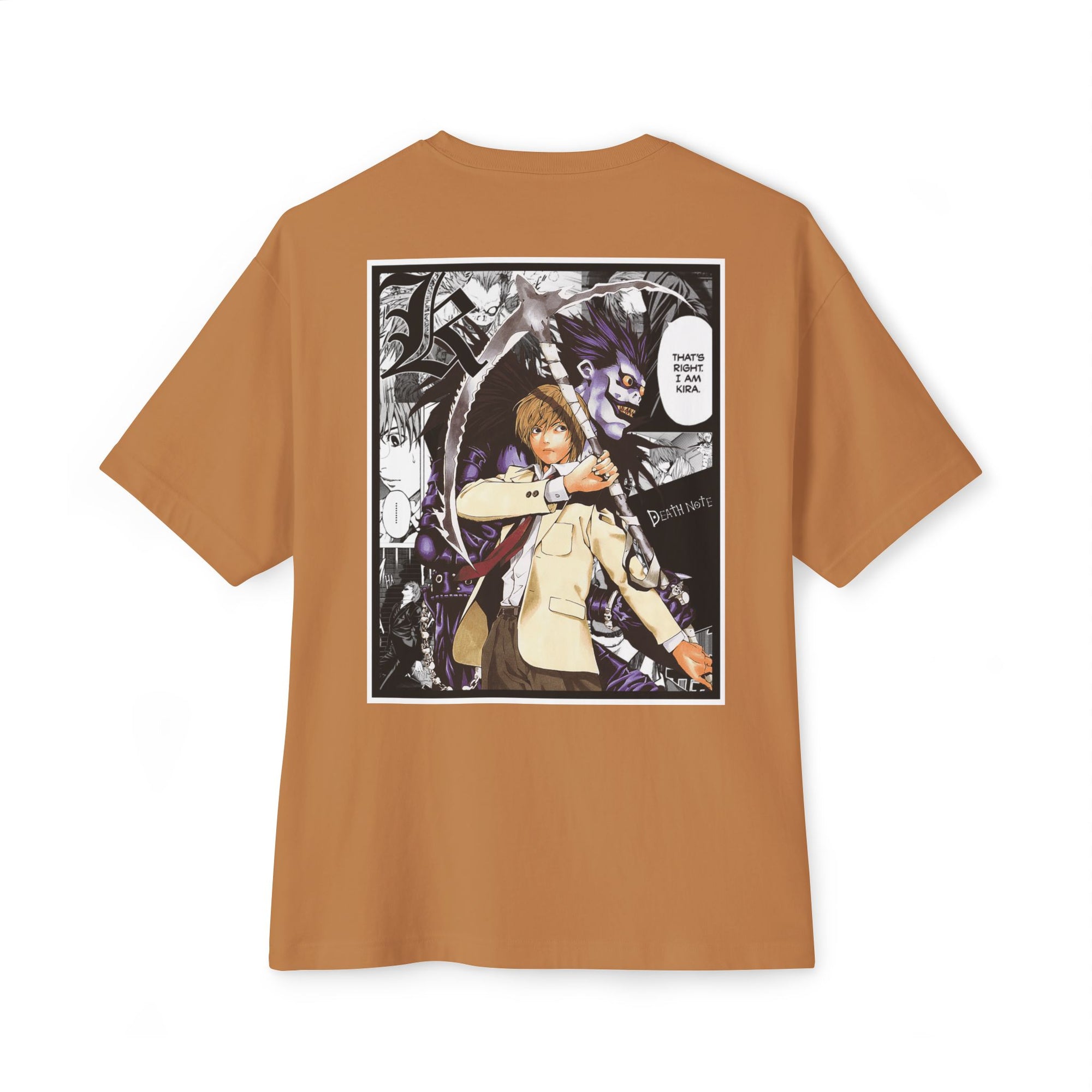 Camiseta extragrande de Light Yagami (DEATH NOTE)