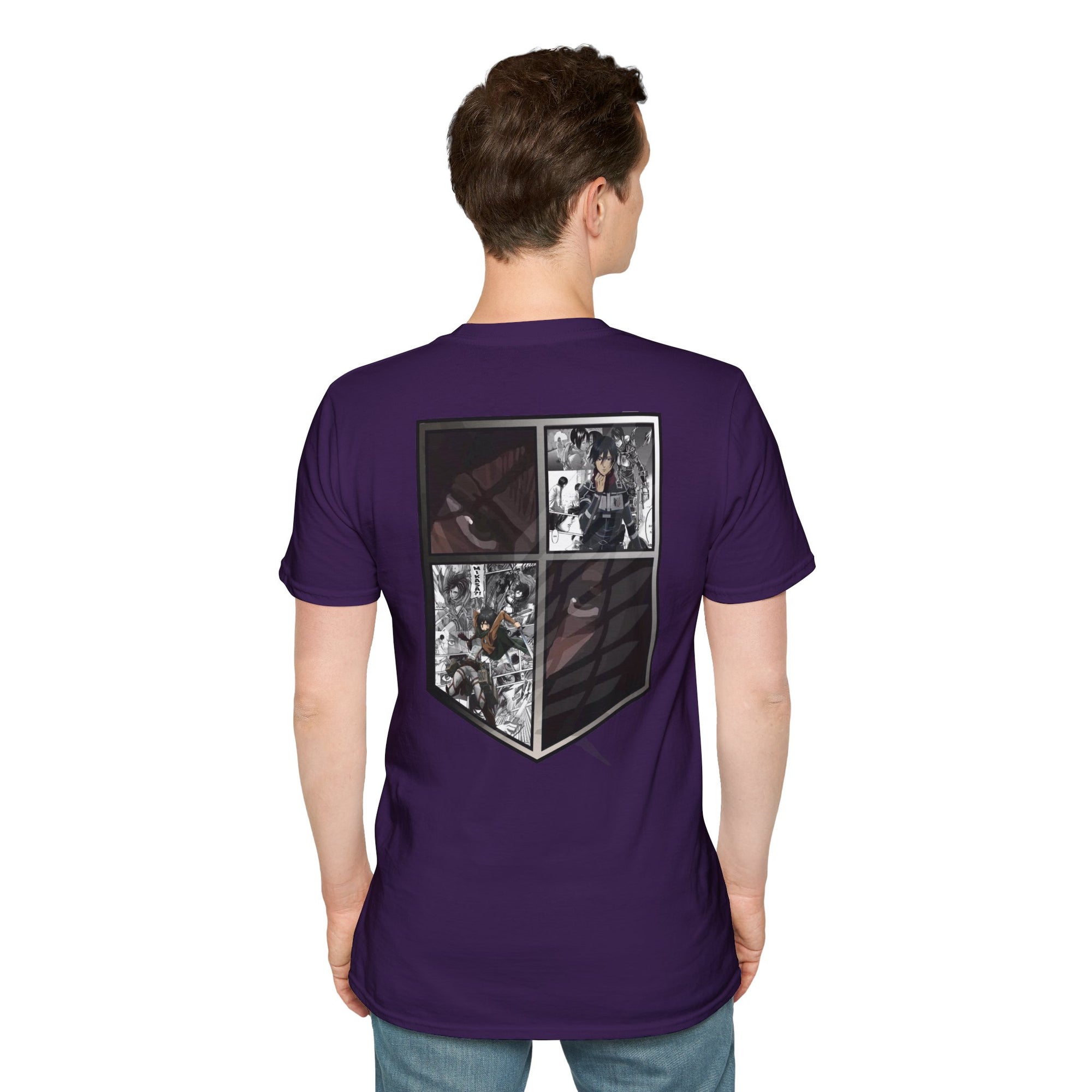 Camiseta informal de Mikasa Ackerman (ATAQUE A LOS TITANES)