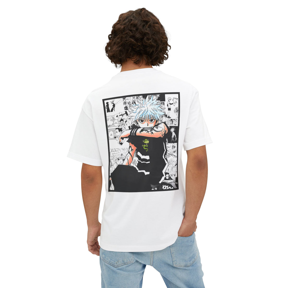 Killua Zoldych (HunterXHunter) Premium Oversized Tee