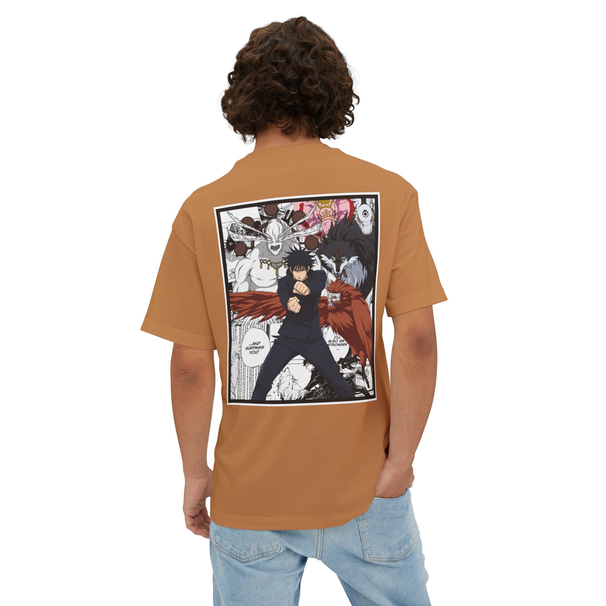 Camiseta extragrande de Megumi Fushiguro (JUJUTSU KAISEN)