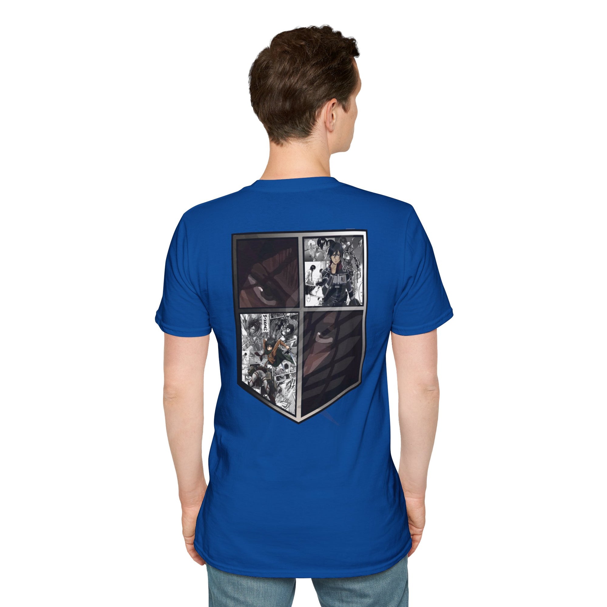 Camiseta informal de Mikasa Ackerman (ATAQUE A LOS TITANES)