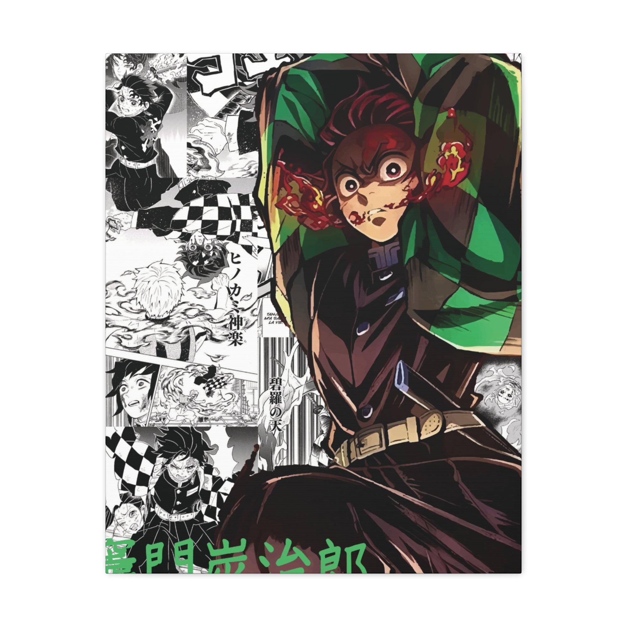 Tanjiro Kamado (Demon Slayer) 24 x 30in Canvas