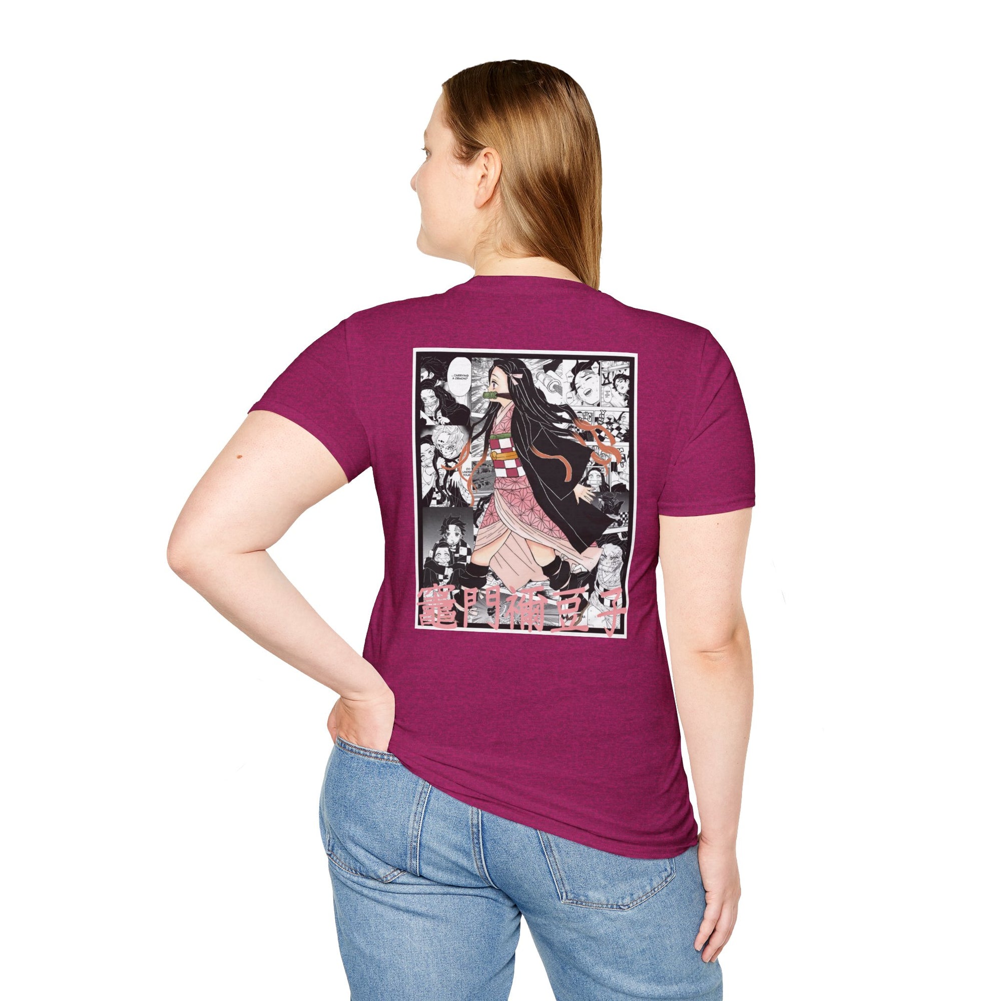 Camiseta informal Nezuko Kamado (DEMON SLAYER)