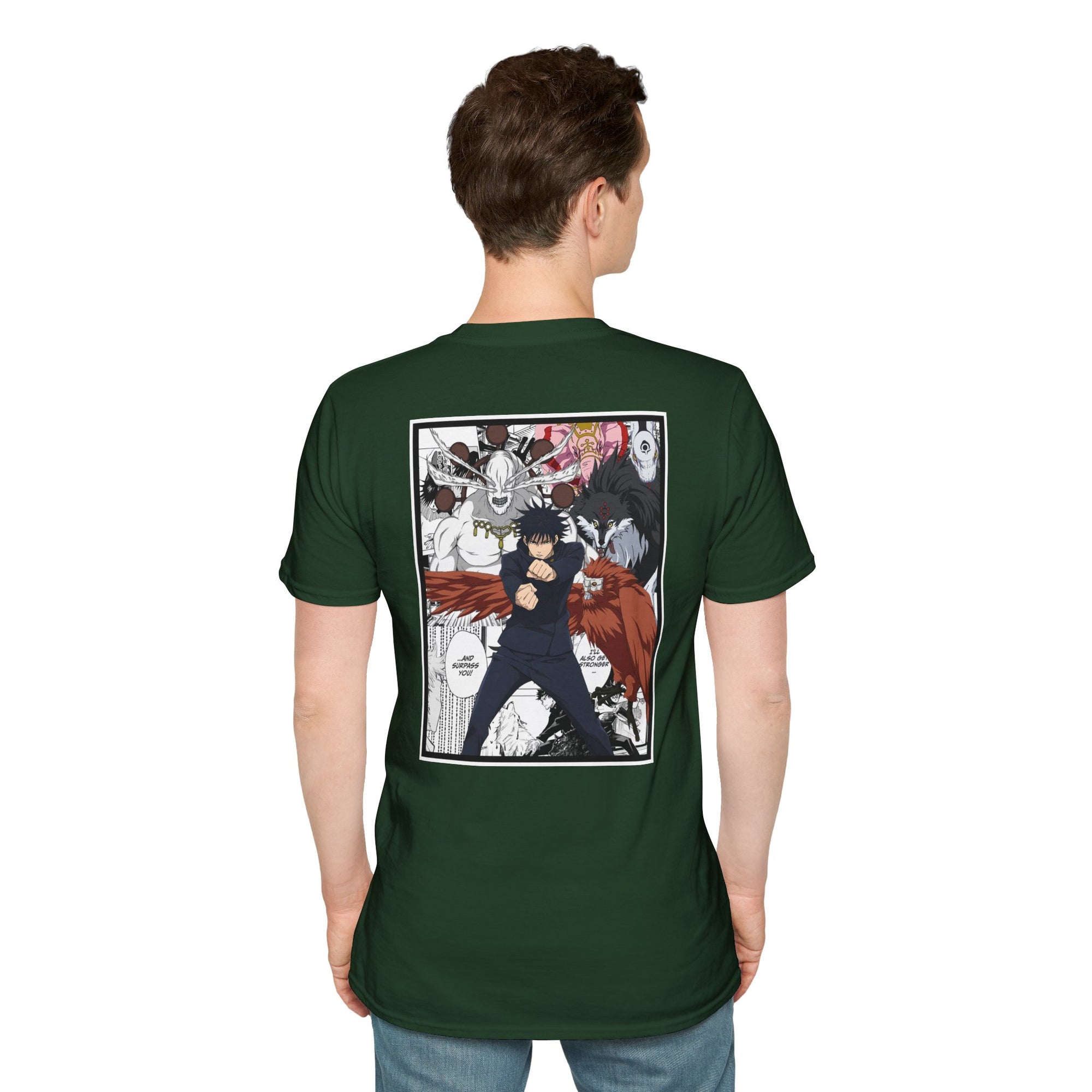 Camiseta informal Megumi Fushiguro (JUJUTSU KAISEN)