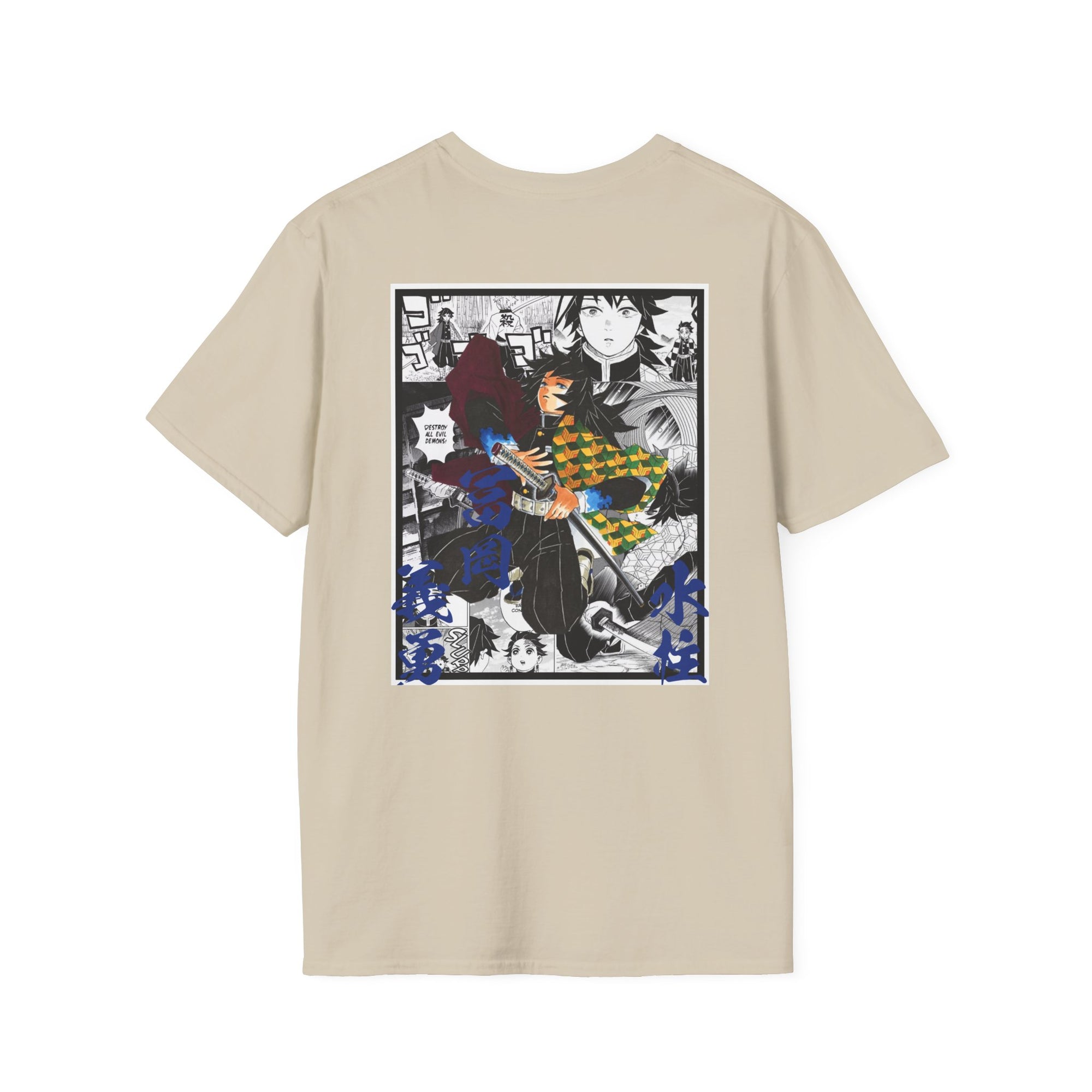Camiseta informal Giyu Tomioka (DEMON SLAYER)