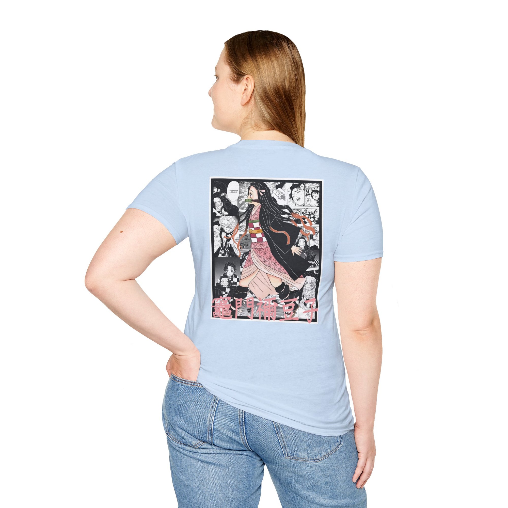 Camiseta informal Nezuko Kamado (DEMON SLAYER)