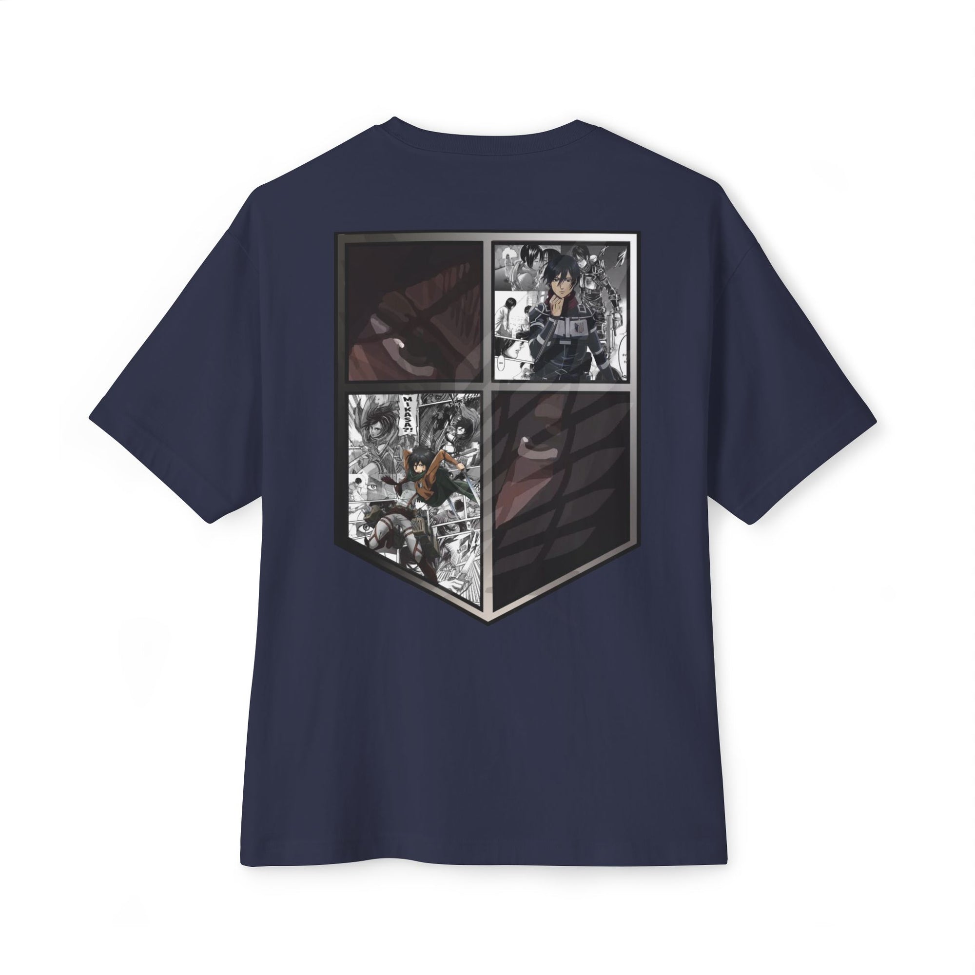 Camiseta extragrande de Mikasa Ackerman (ATAQUE A LOS TITANES)