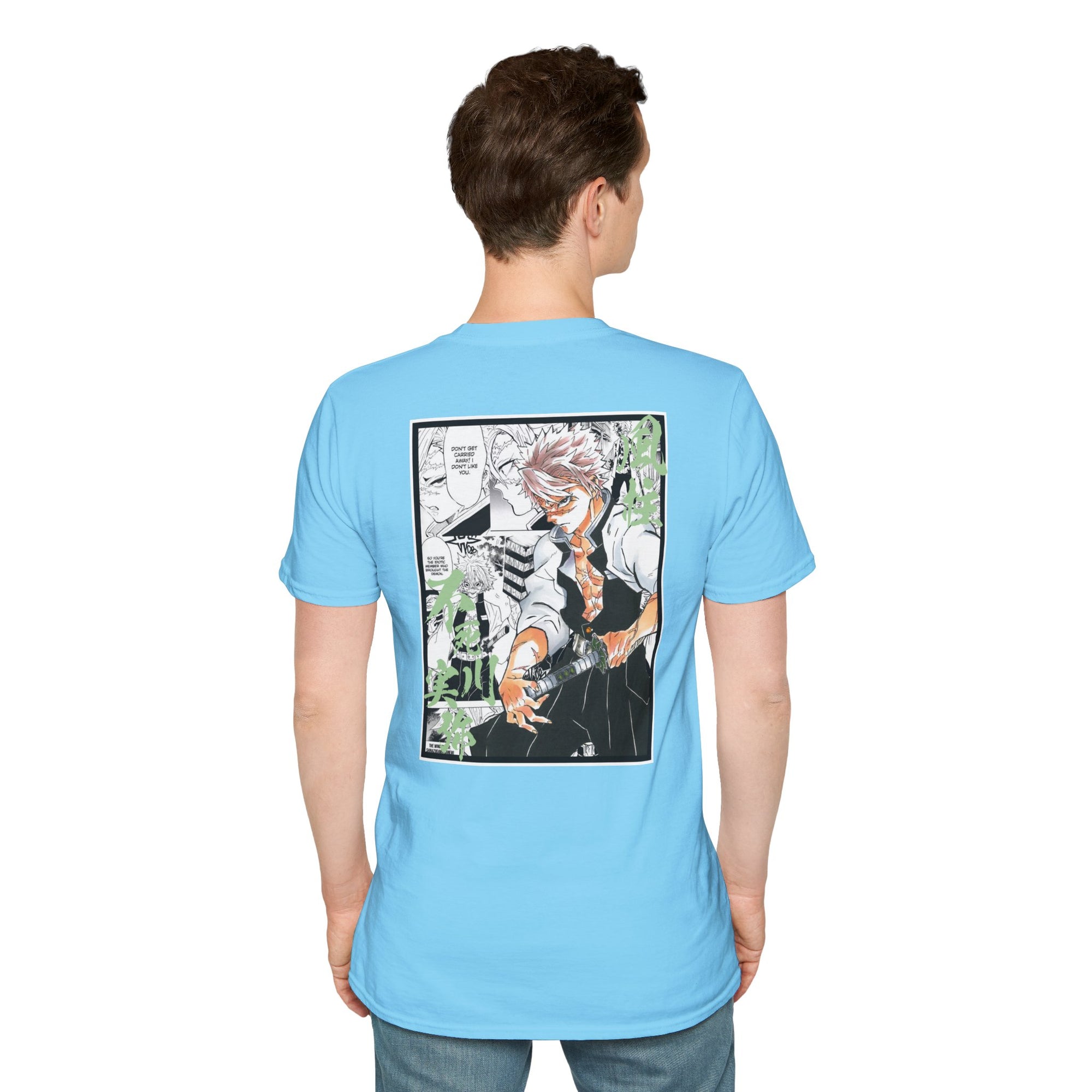 Camiseta informal Sanemi Shinazugawa (DEMON SLAYER)