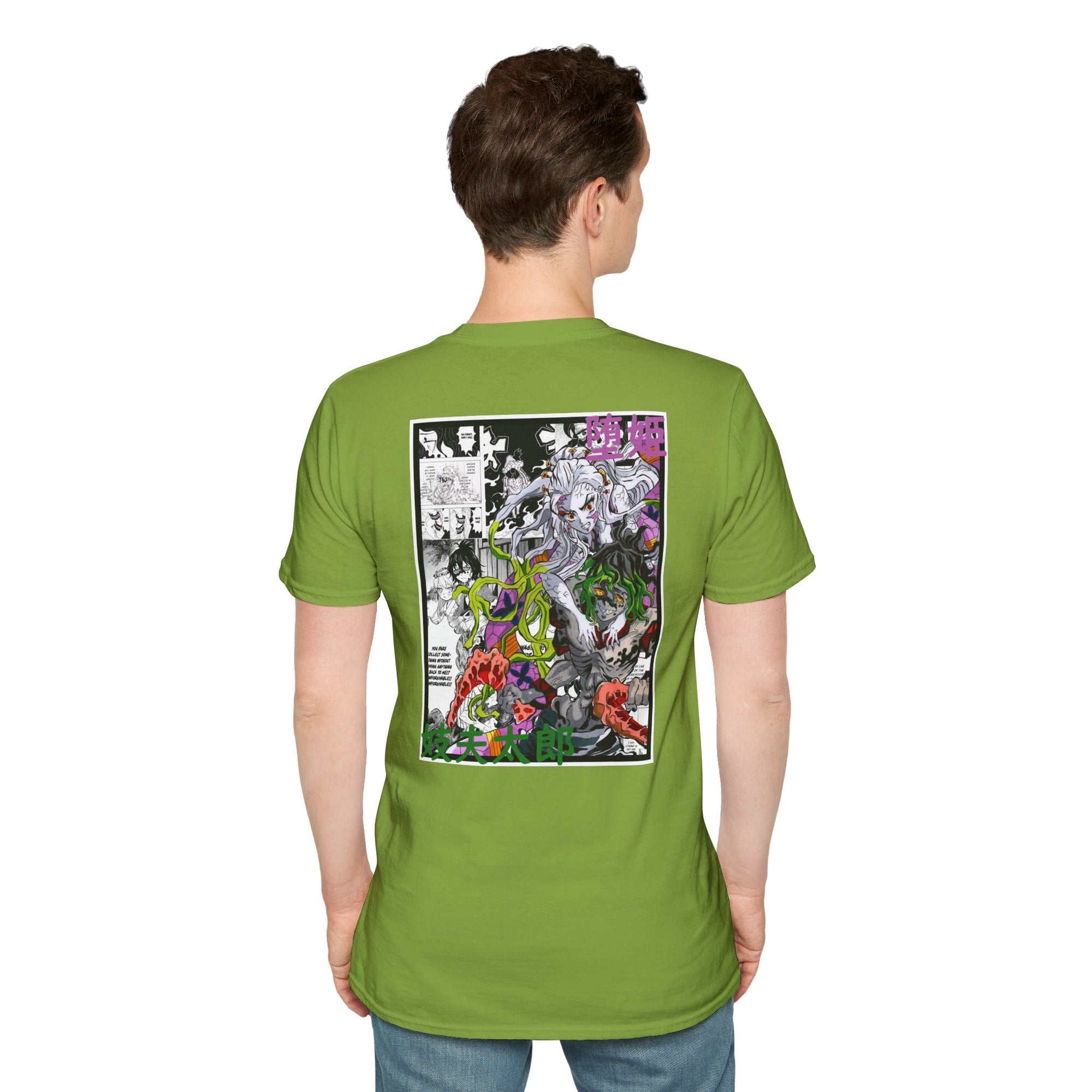 Camiseta informal Gyutaro y Daki (DEMON SLAYER)