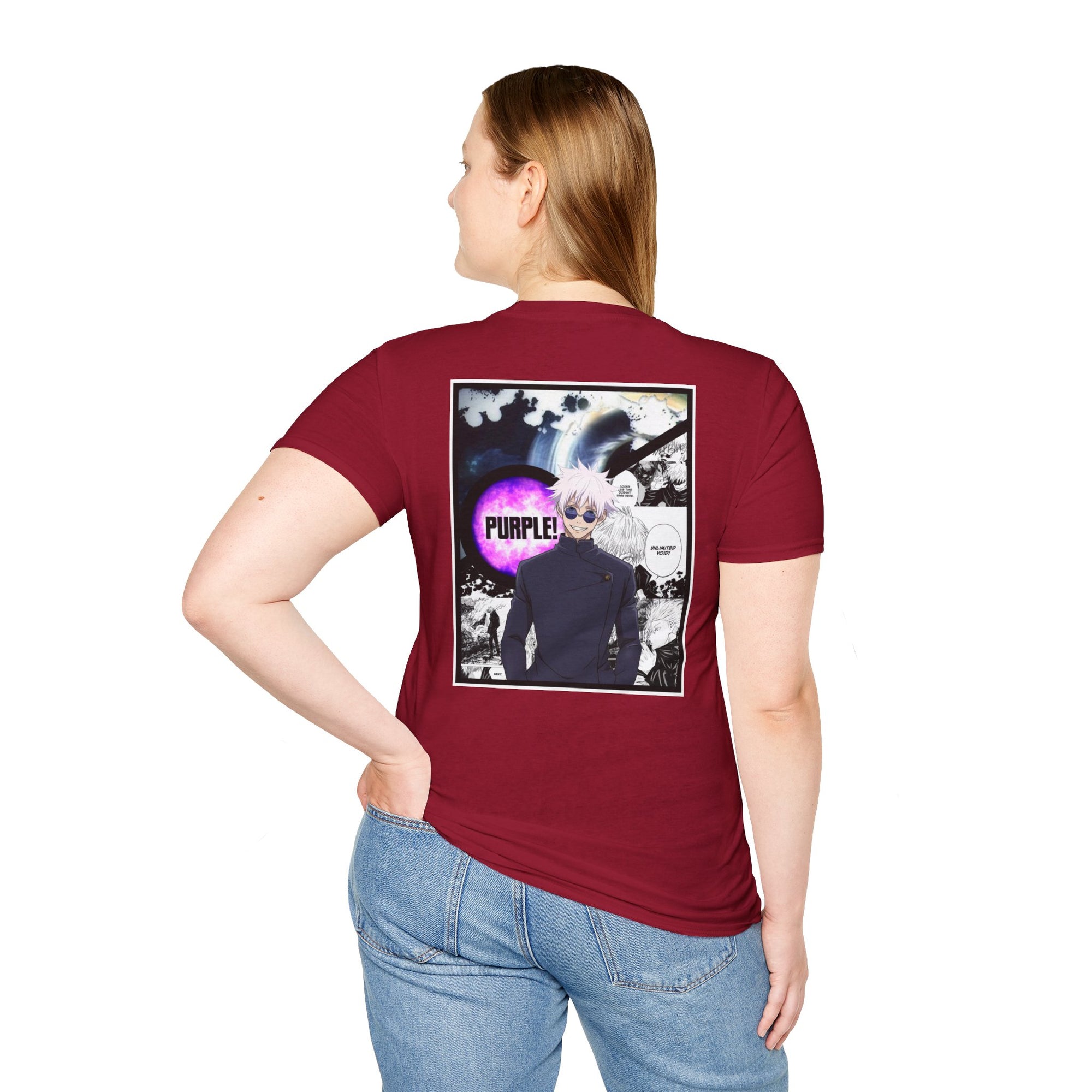 Camiseta informal Satoru Gojo (JUJUTSU KAISEN)