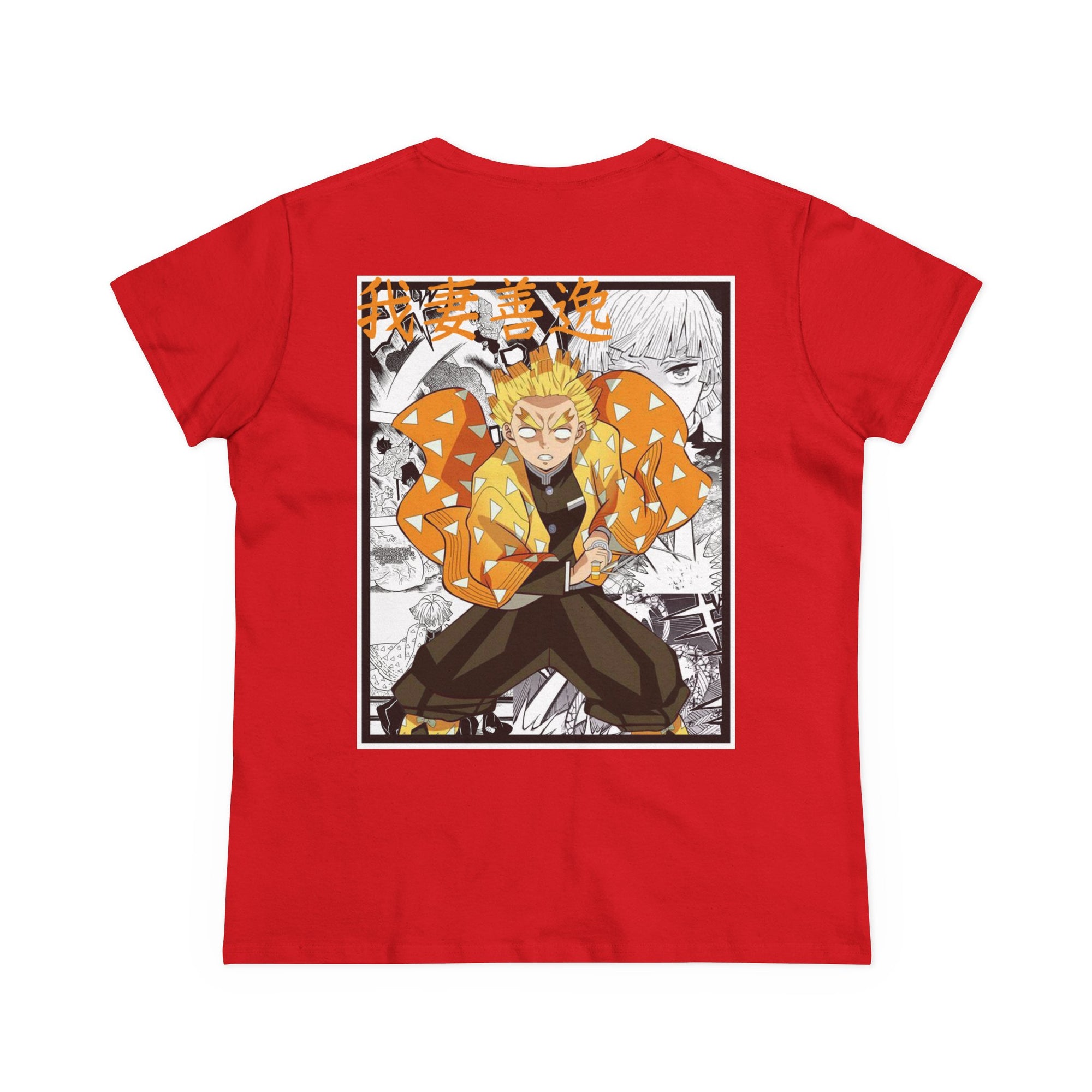 Camiseta de mujer Zenitsu Agatsuma (DEMON SLAYER)