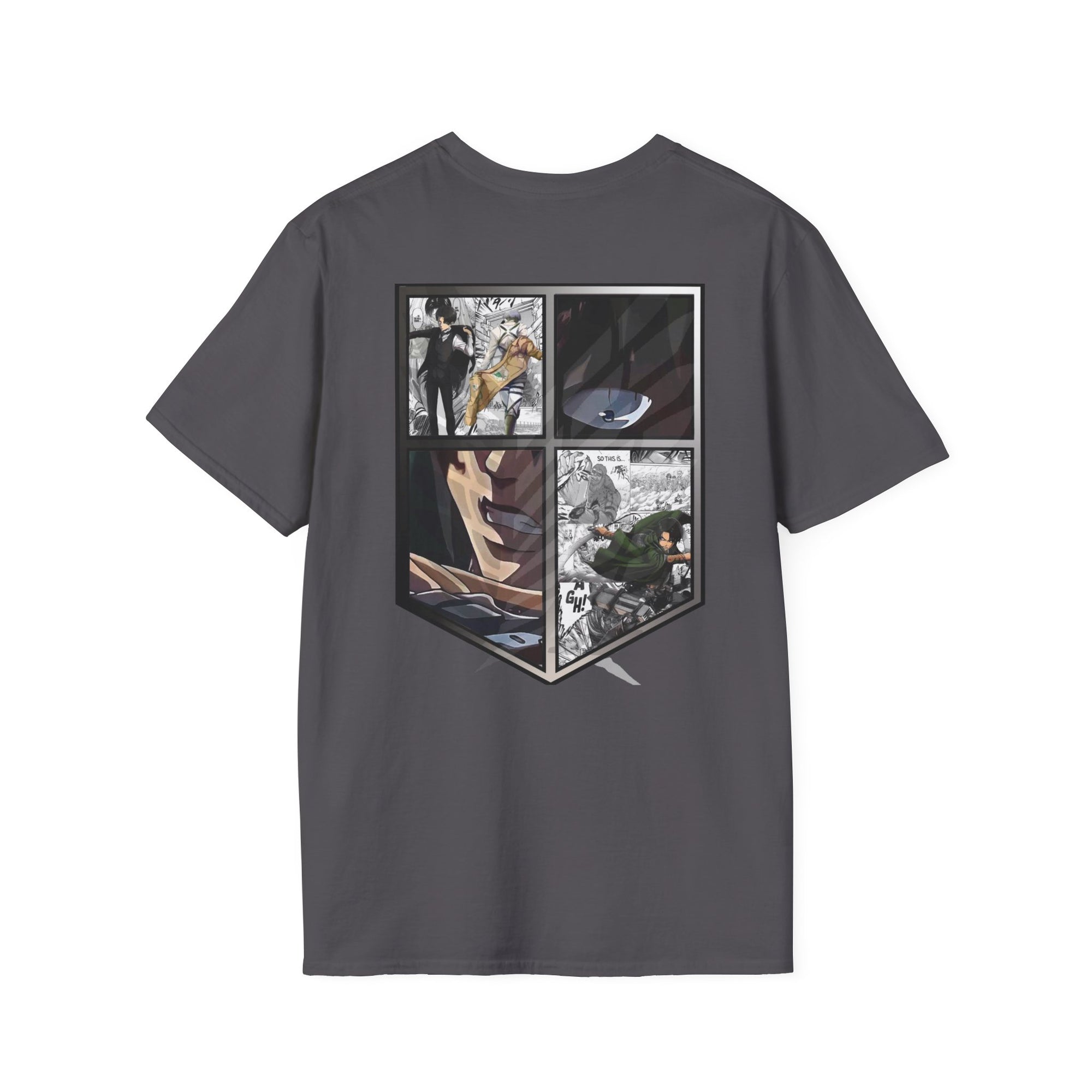Camiseta informal de Levi Ackerman (ATAQUE A LOS TITANES)