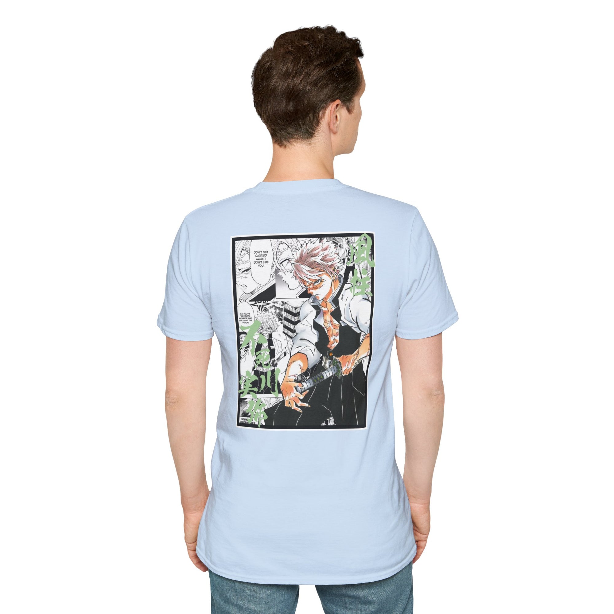 Camiseta informal Sanemi Shinazugawa (DEMON SLAYER)