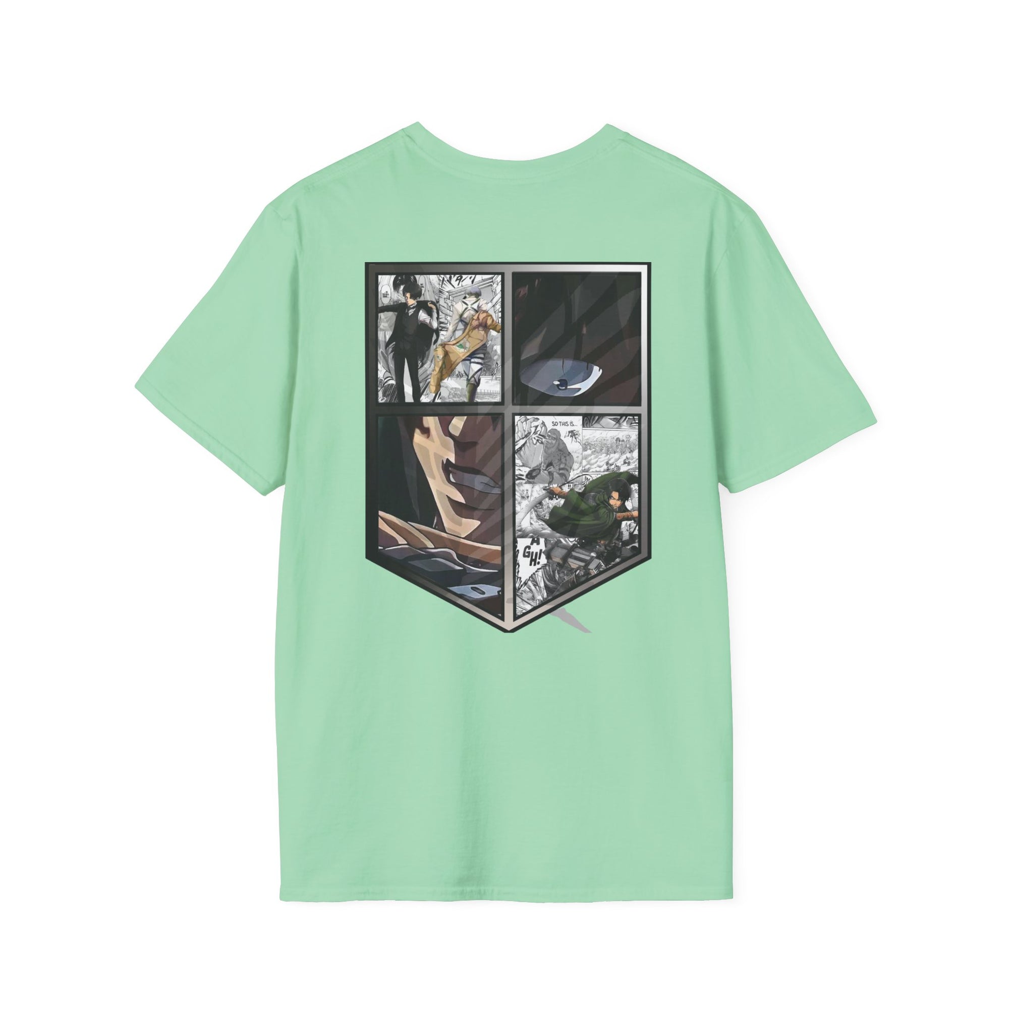 Camiseta informal de Levi Ackerman (ATAQUE A LOS TITANES)