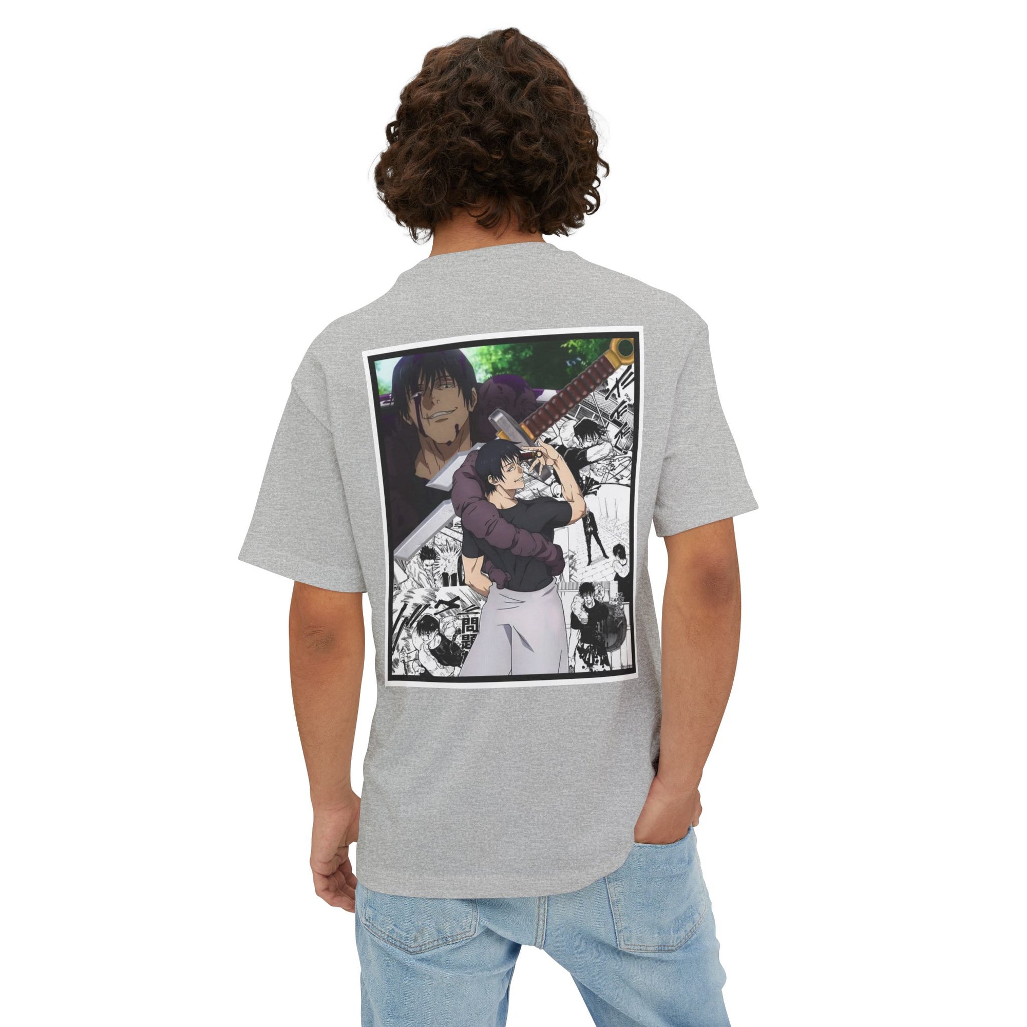 Camiseta extragrande Toji Fushiguro (JUJUTSU KAISEN)