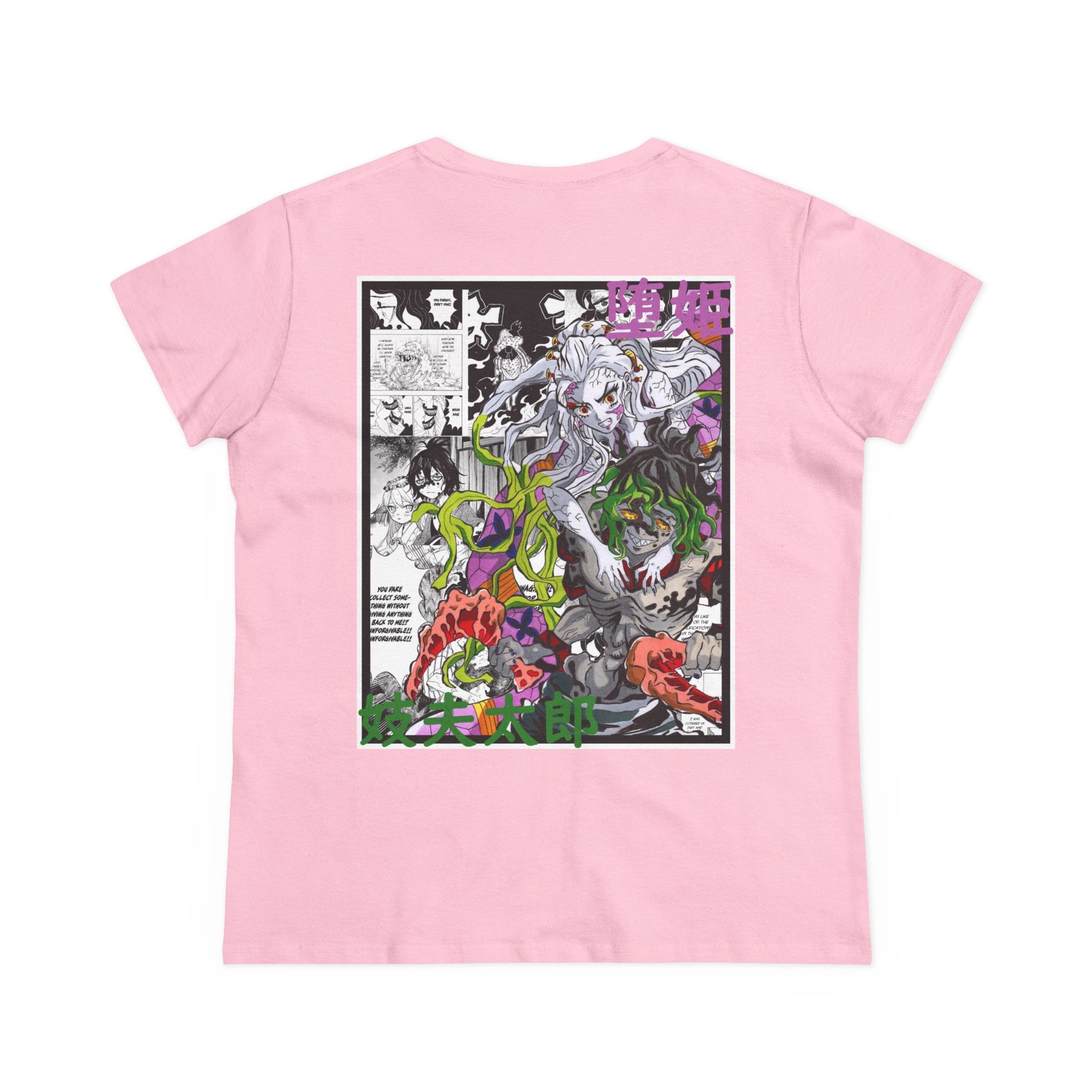 Camiseta para mujer Gyutaro y Daki (DEMON SLAYER)
