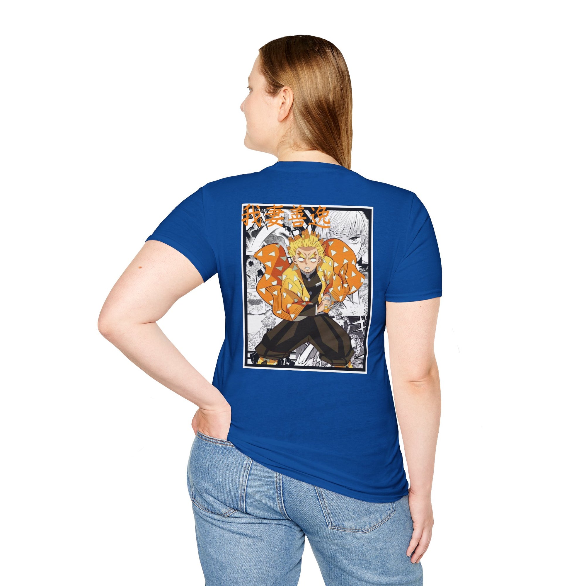 Camiseta informal Zenitsu Agatsuma (DEMON SLAYER)
