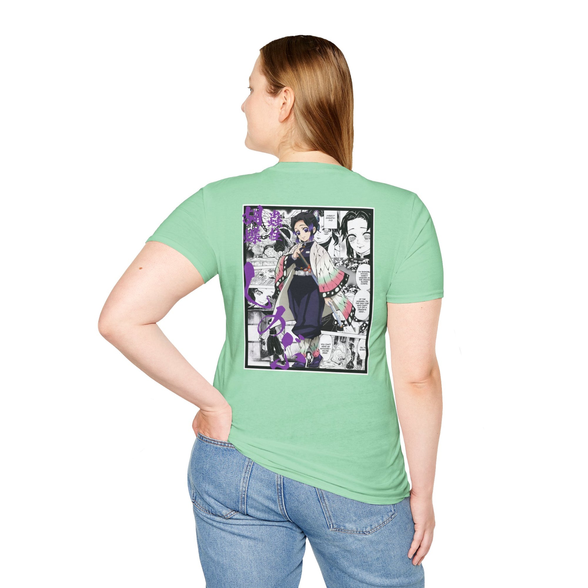 Camiseta informal de Shinobu Kochō (DEMON SLAYER)