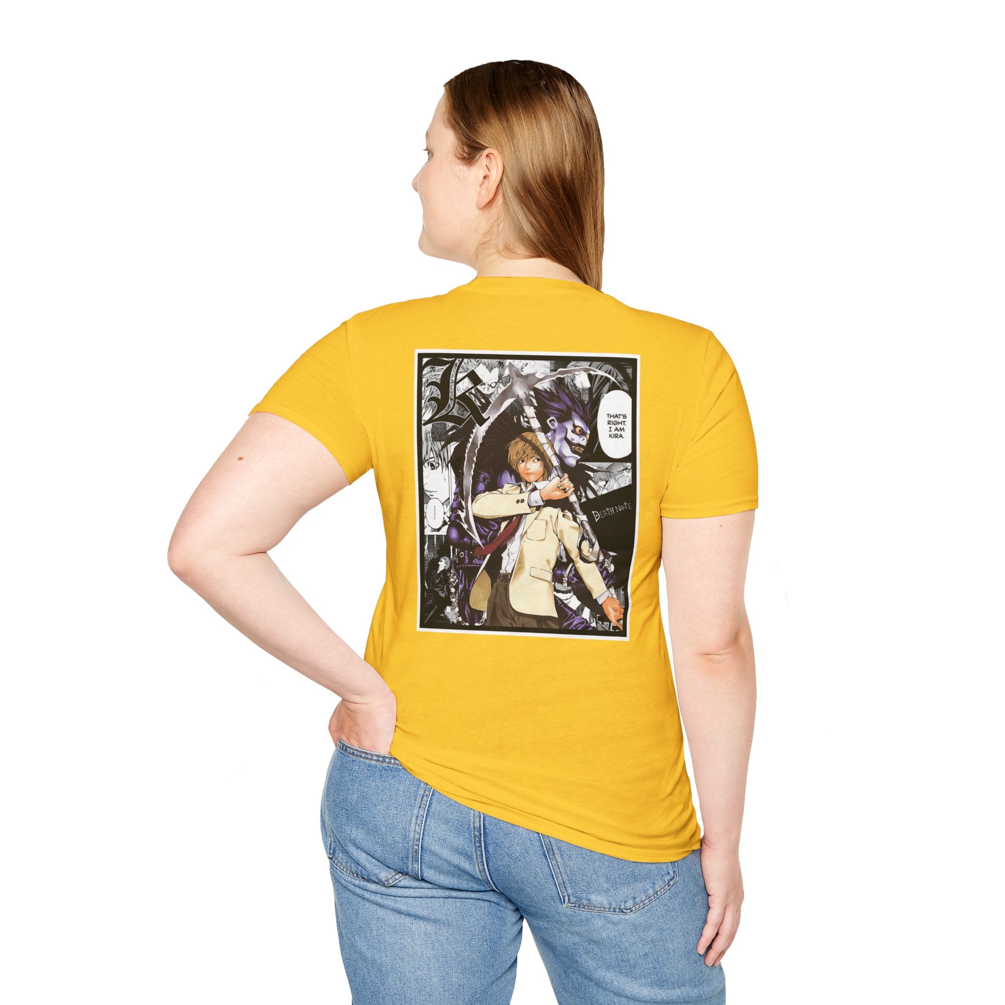 Camiseta informal de Light Yagami (DEATH NOTE)
