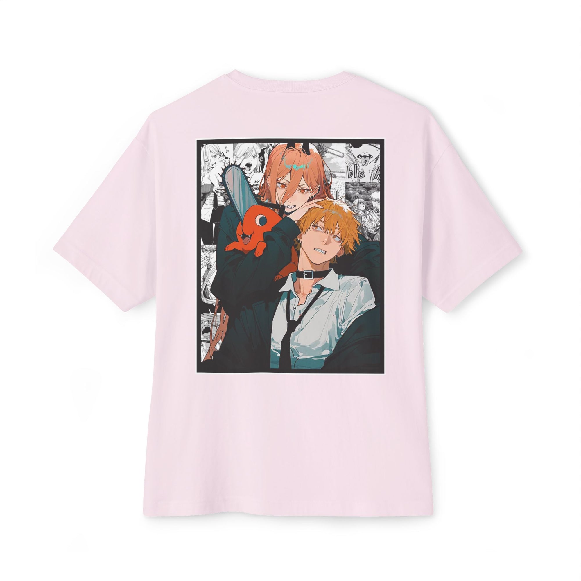 Denji & Power (Chainsaw Man) Premium Oversized Tee