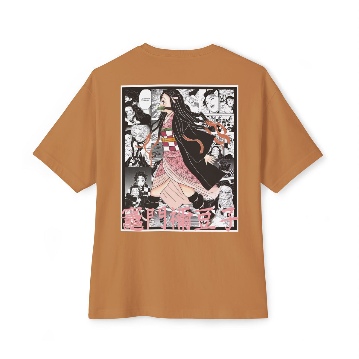 Camiseta extragrande de Nezuko Kamado (DEMON SLAYER)