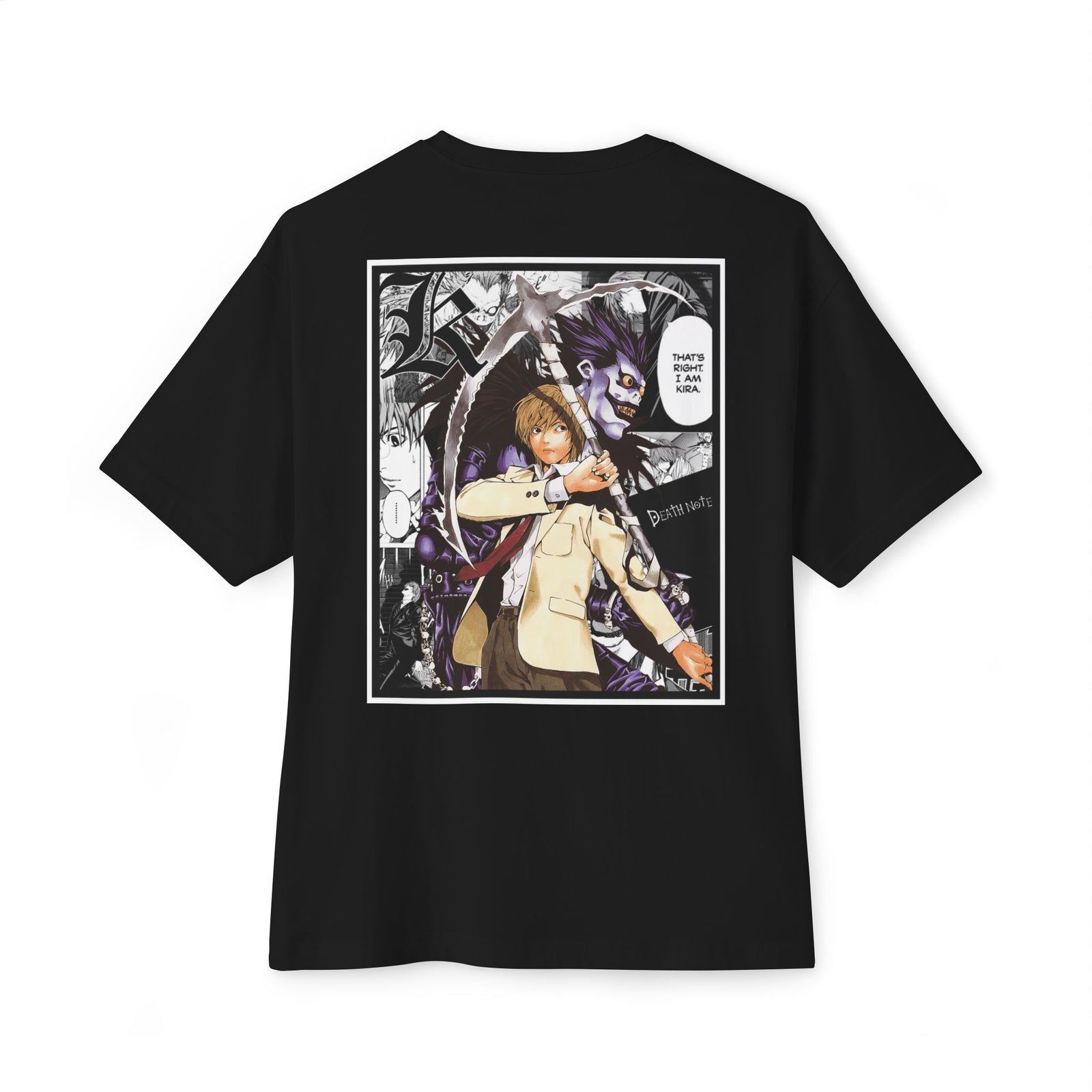 Light Yagami (DEATH NOTE) Premium Oversized Tee