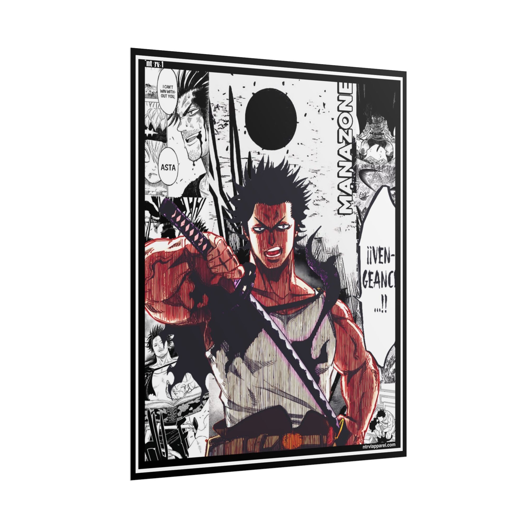 Yami Sukehiro (Black Clover) Poster