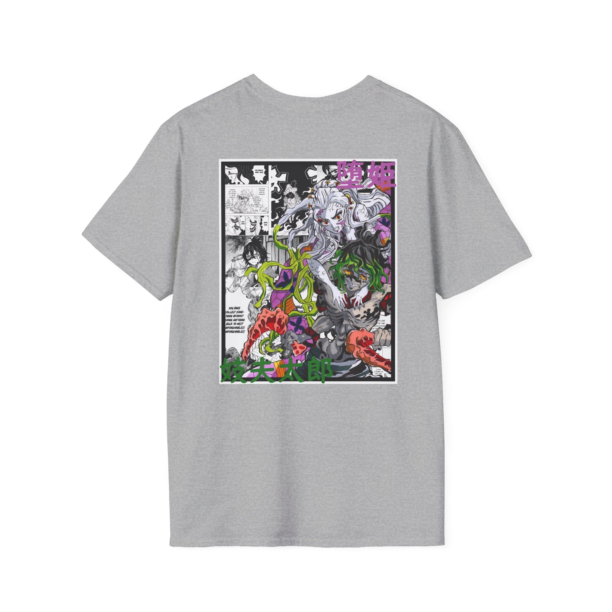 Camiseta informal Gyutaro y Daki (DEMON SLAYER)