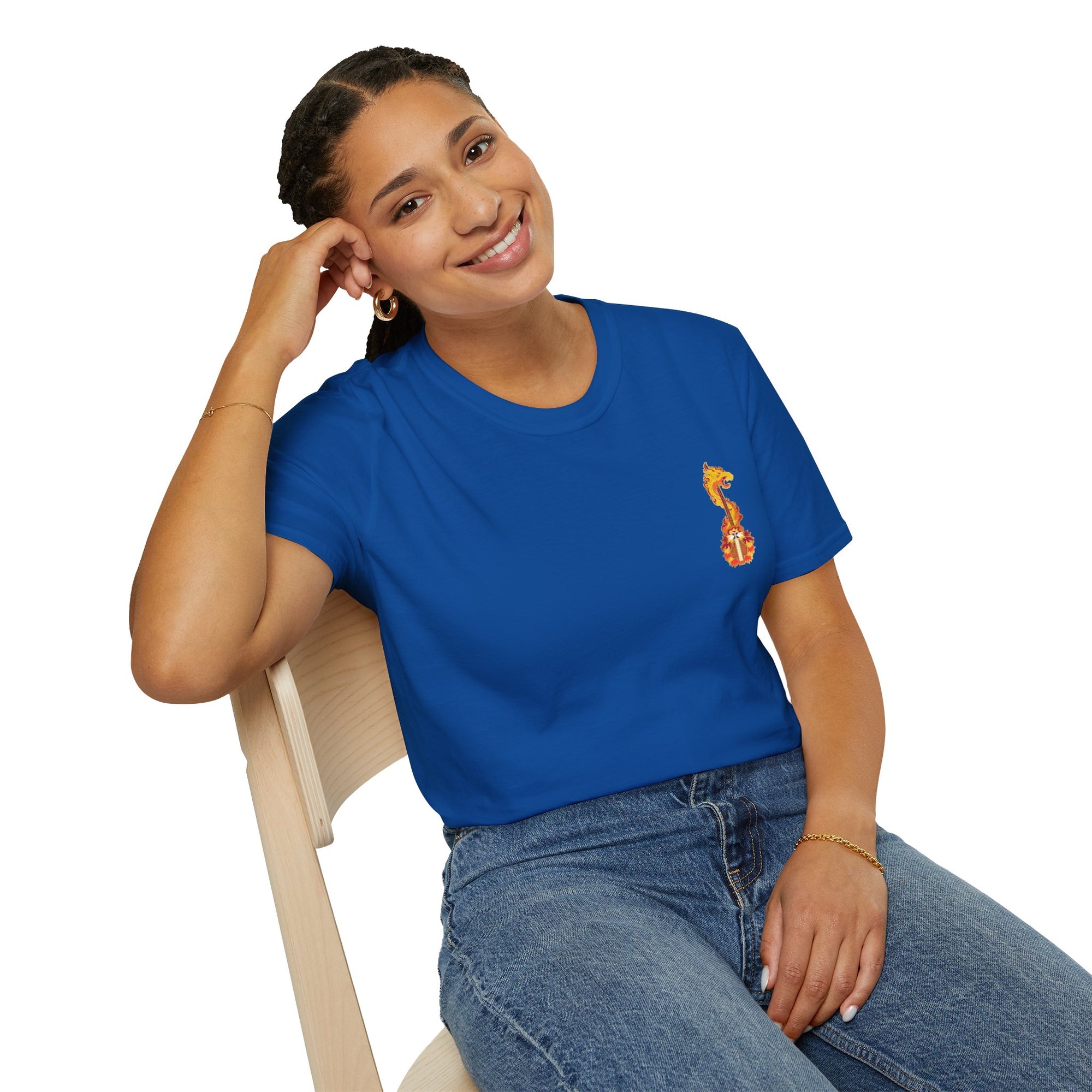 Camiseta informal Kyojuro Rengoku (DEMON SLAYER)